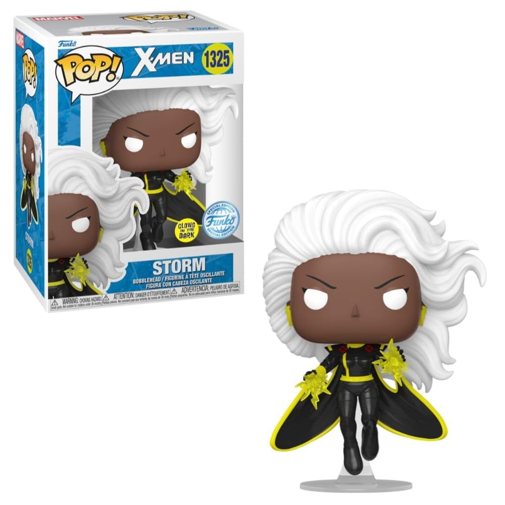 Foto 2 pulgar | Figura Funko Marvel X-men Storm Flying Brilla en la Oscuridad - Venta Internacional