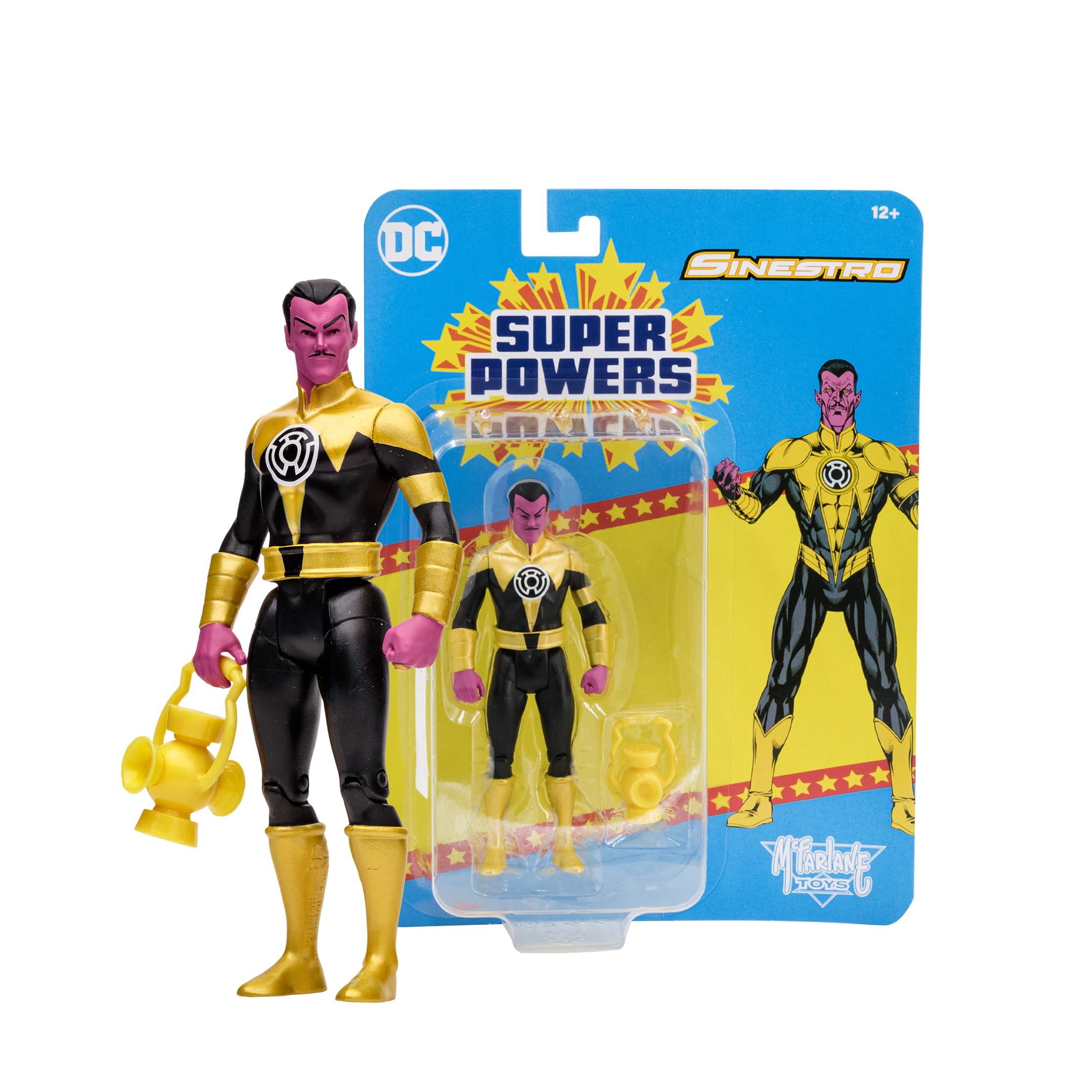 Foto 3 pulgar | Figura De Acción Mcfarlane Toys Dc Direct Super Powers Sinestro - Venta Internacional