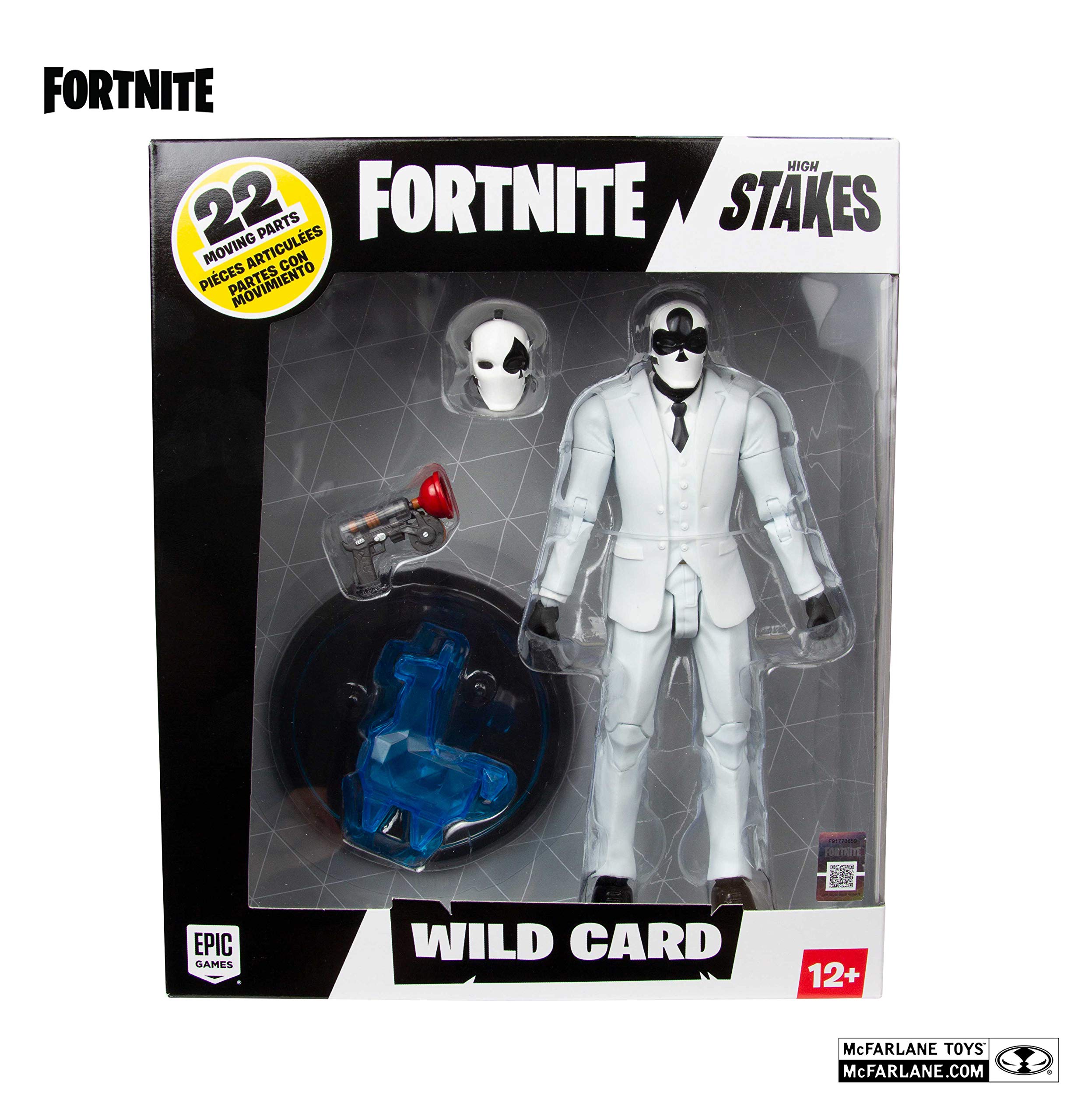 Foto 7 pulgar | Figura de Acción Mcfarlane Toys Fortnite Wildcard Black - Venta Internacional