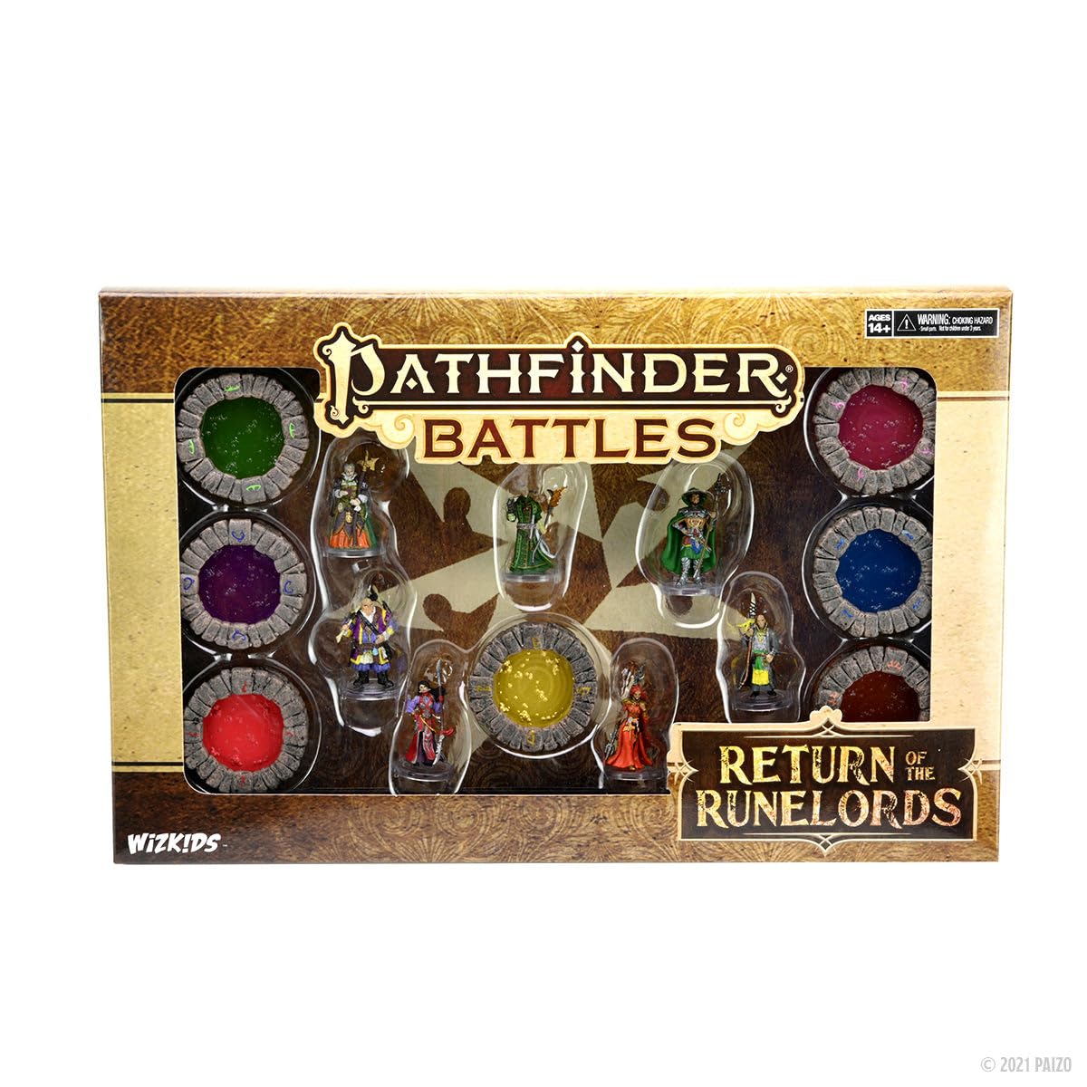 Foto 2 pulgar | Set de Miniaturas de Mesa Wizkids Pathfinder Battles Return Of The Runlords - Venta Internacional