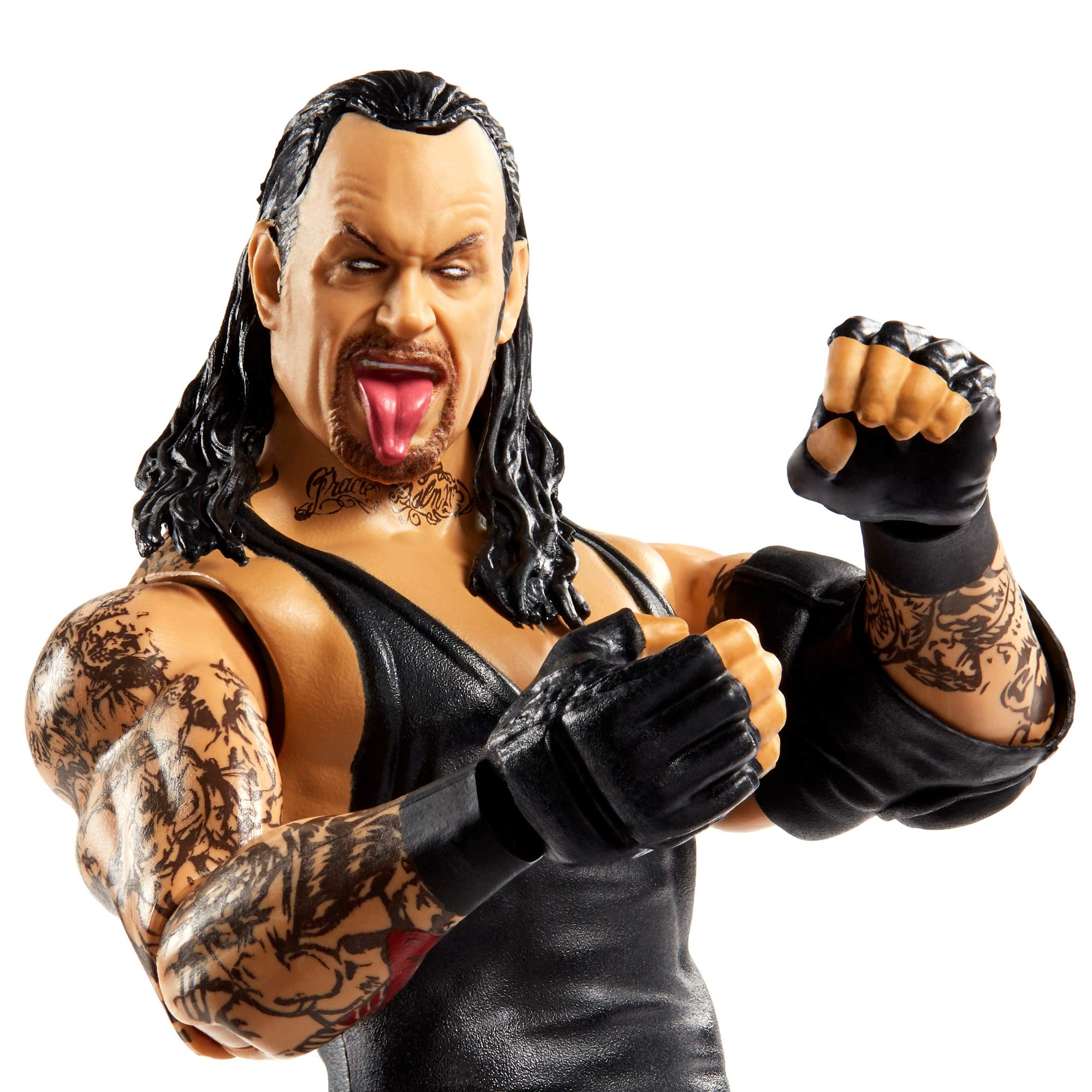 Foto 3 pulgar | Figura de Acción Wwe Undertaker Series #100 con Articulación - Venta Internacional