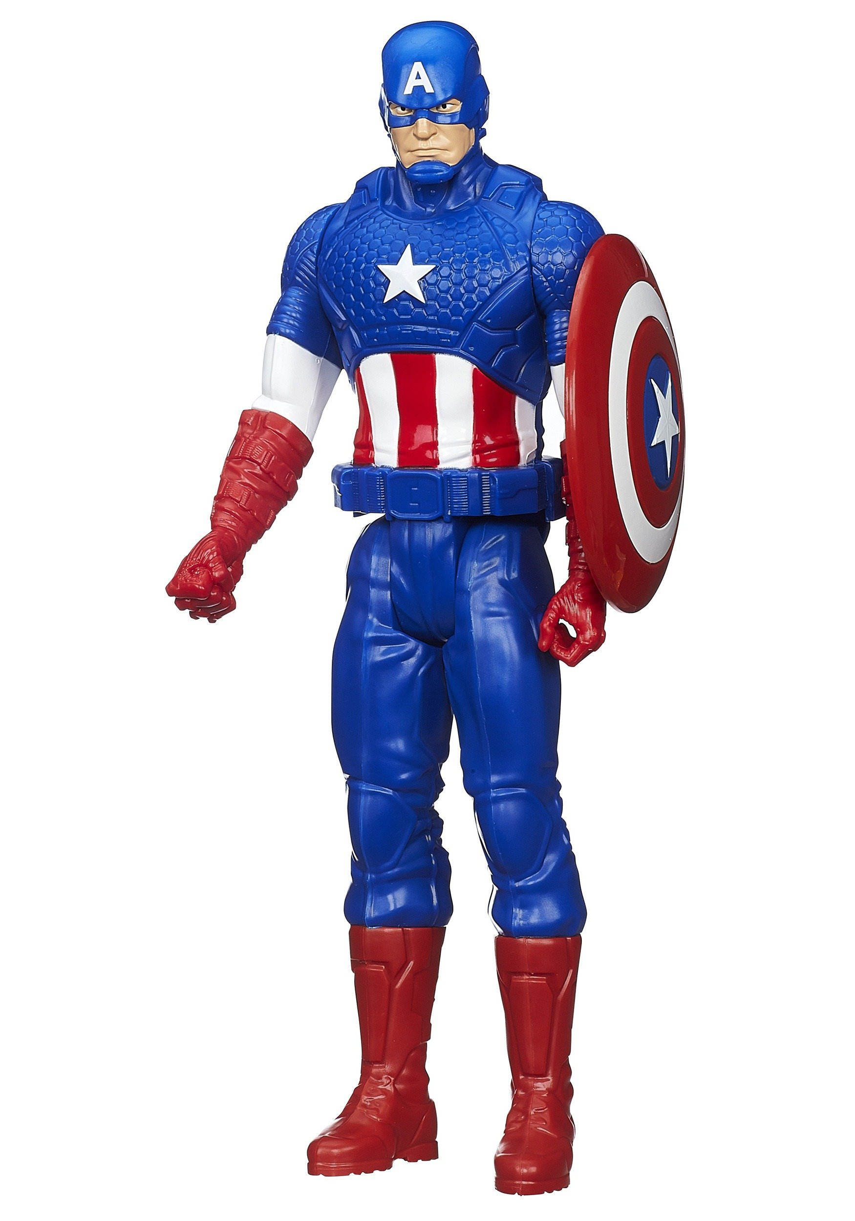 Figura de Acción Marvel Avengers Titan Hero Capitán América 30 cm - Venta Internacional