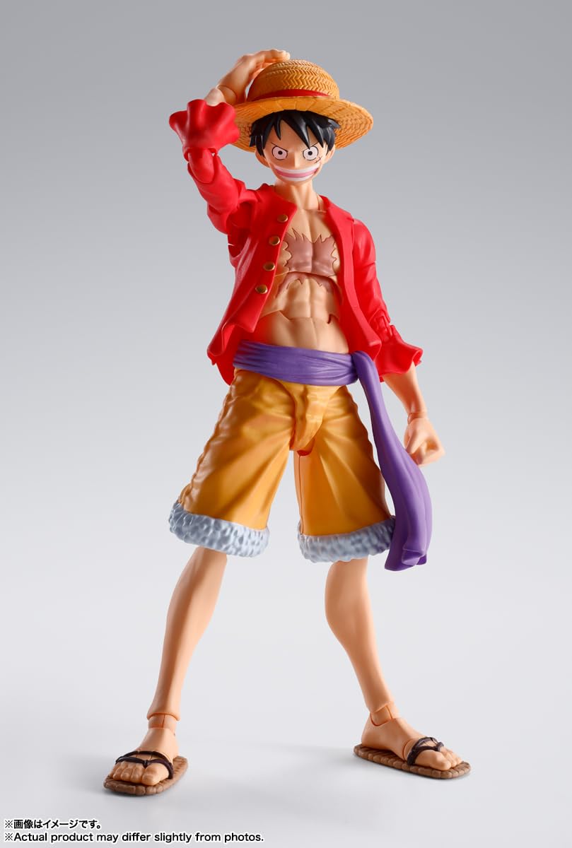 Foto 3 pulgar | Figura De Acción Monkey D. Luffy Tamashii Nations One Piece   - Venta Internacional.