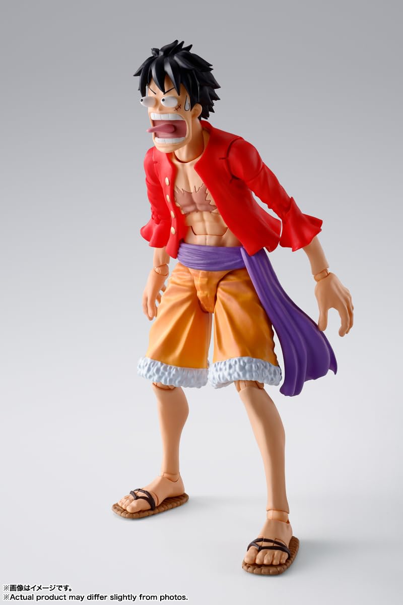 Foto 6 pulgar | Figura De Acción Monkey D. Luffy Tamashii Nations One Piece   - Venta Internacional.