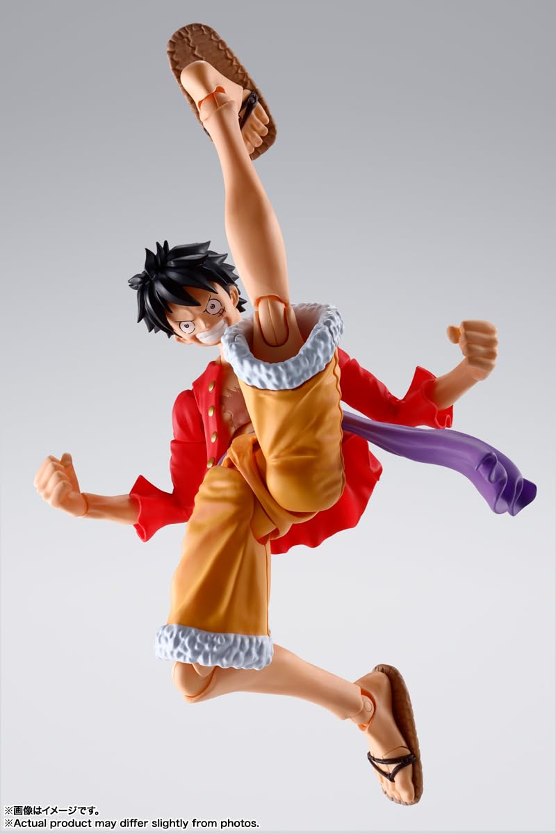 Foto 7 pulgar | Figura De Acción Monkey D. Luffy Tamashii Nations One Piece   - Venta Internacional.