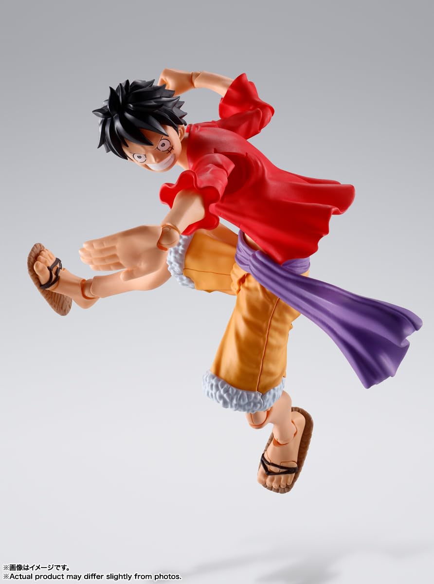 Foto 8 pulgar | Figura De Acción Monkey D. Luffy Tamashii Nations One Piece   - Venta Internacional.