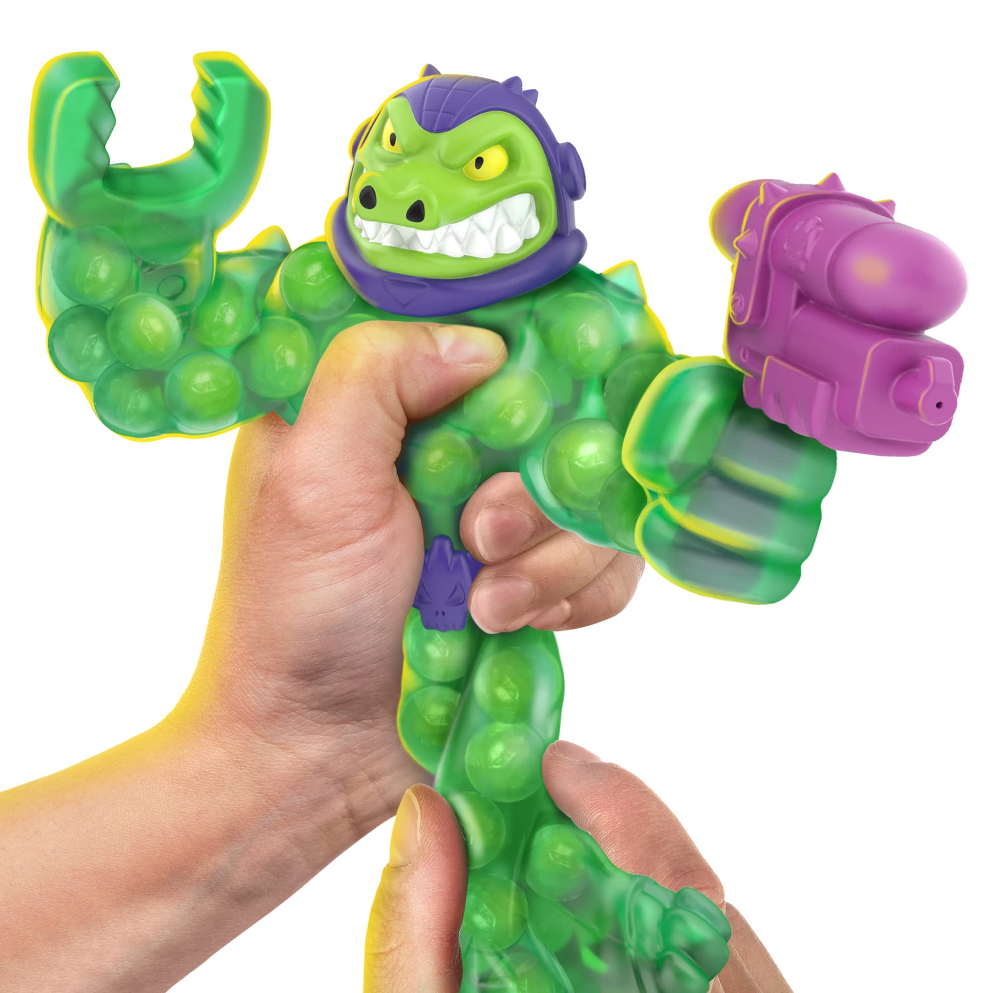 Foto 4 pulgar | Figura de Acción Heroes Of Goo Jit Zu Galaxy Blast Rock Jaw - Venta Internacional