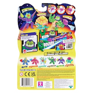 Foto 4 | Figura de Acción Heroes Of Goo Jit Zu Galaxy Blast Rock Jaw - Venta Internacional