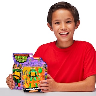 Foto 5 | Figura de Acción Teenage Mutant Ninja Turtles Michelangelo 10 cm - Venta Internacional