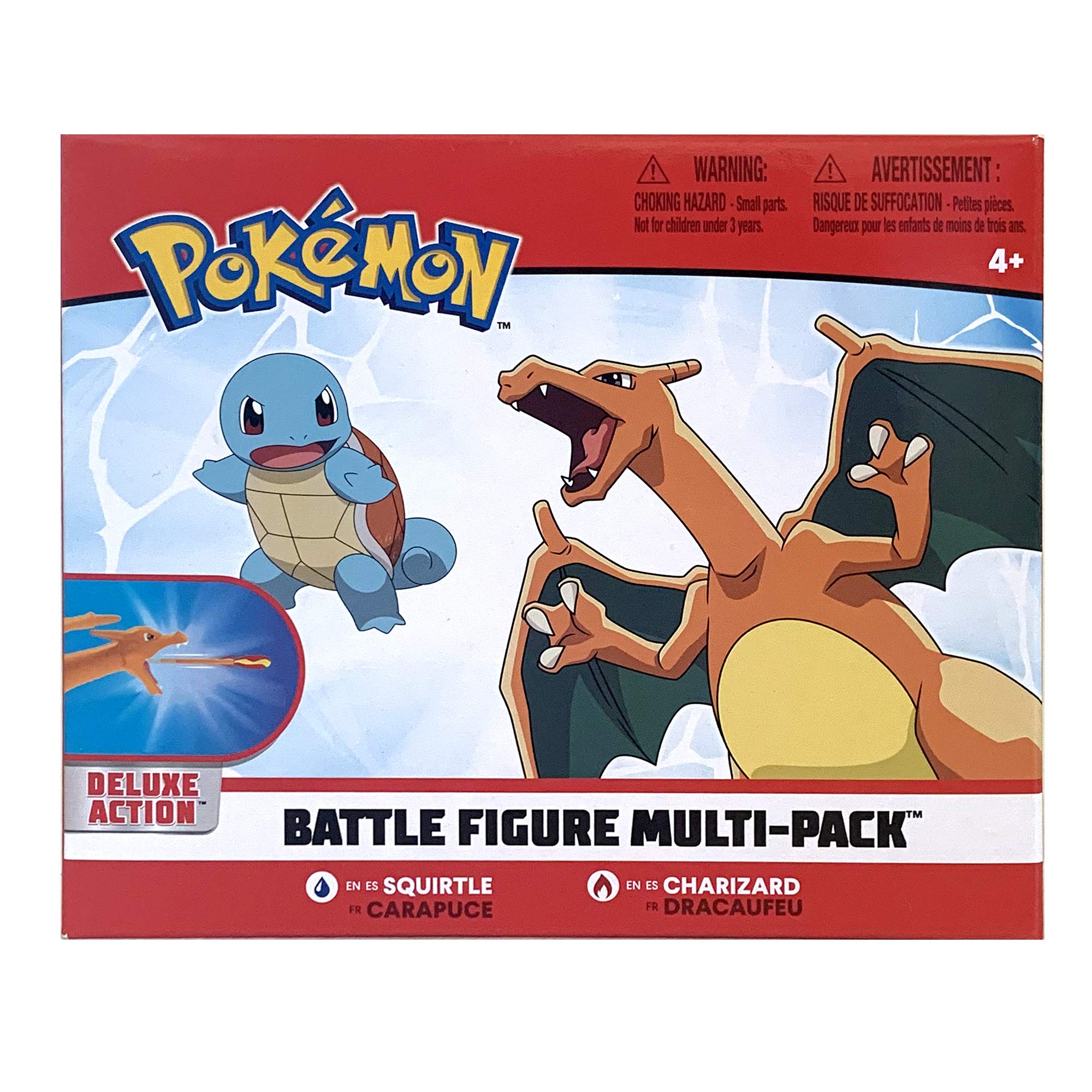 Foto 5 pulgar | Figuras Pokémon de Charizard y Squirtle-Venta Internacional