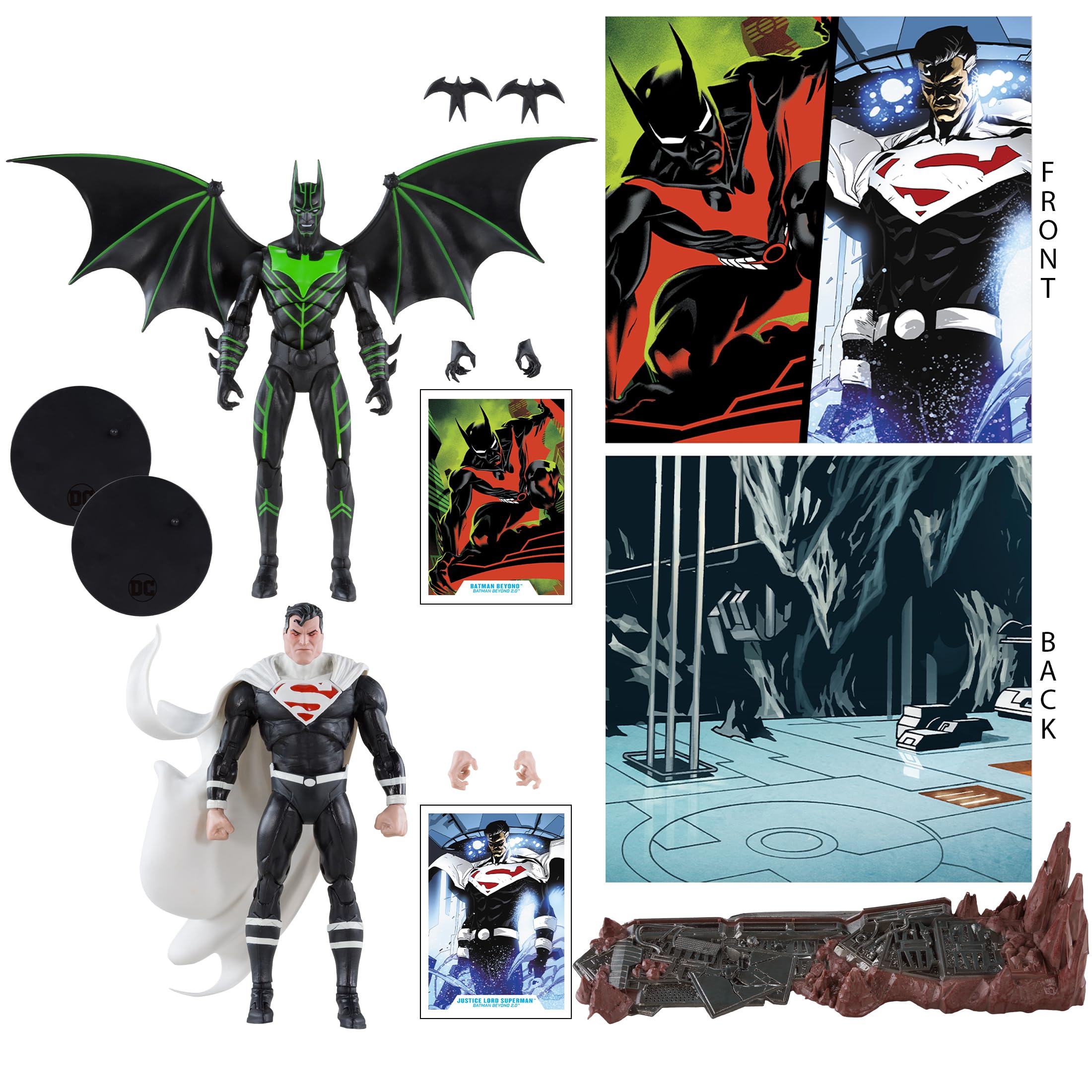Foto 5 pulgar | Figuras de Acción Mcfarlane Toys Dc Multiverse Batman Vs Superman - Venta Internacional