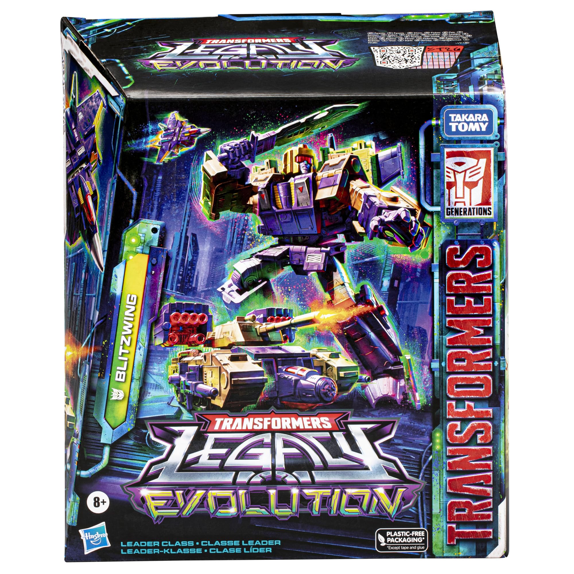 Foto 5 | Figura de Acción Transformers Legacy Evolution Blitzwing de 18 cm - Venta Internacional