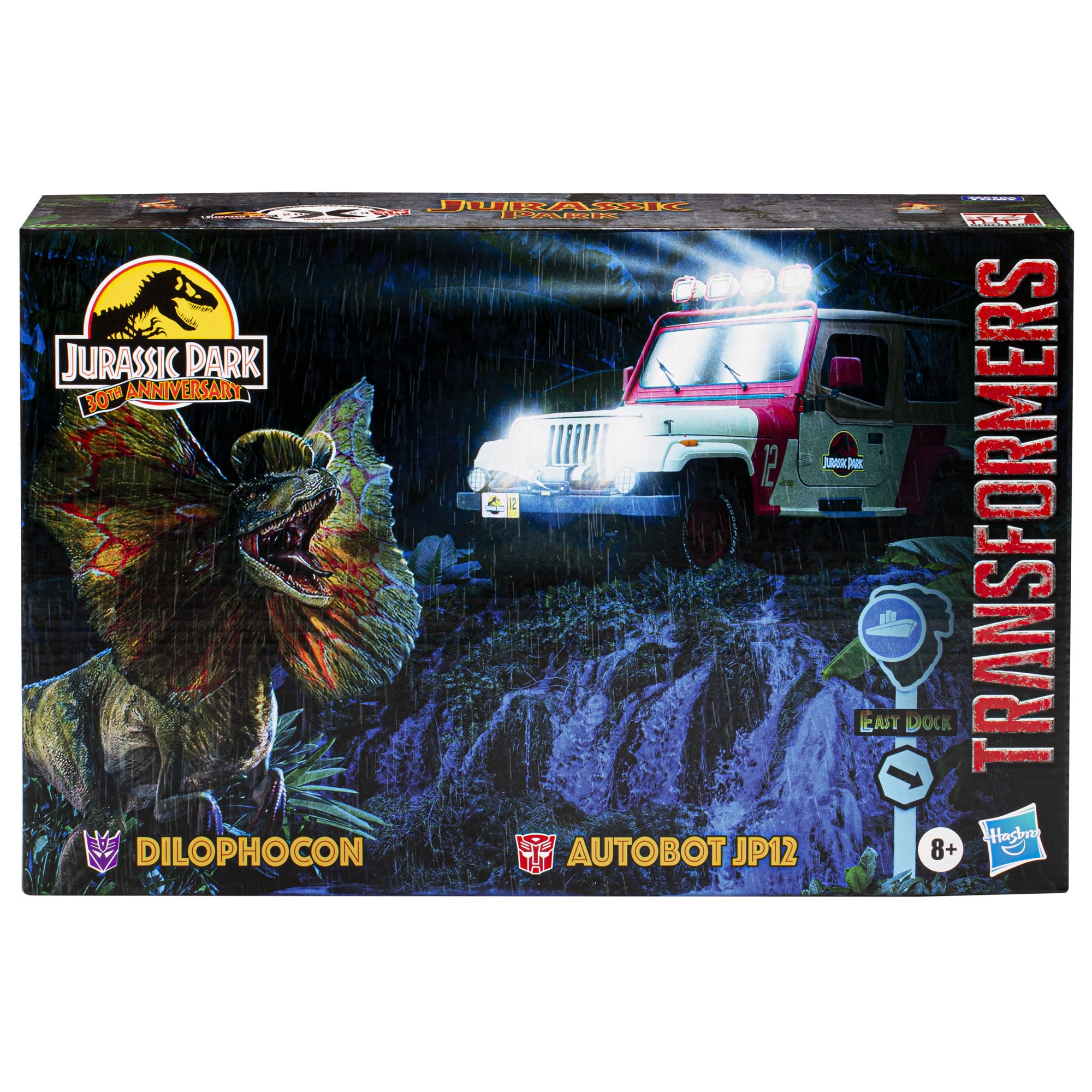 Foto 3 pulgar | Figuras de Acción Transformers Collaborative Jurassic Park - Venta Internacional