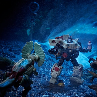 Foto 6 | Figuras de Acción Transformers Collaborative Jurassic Park - Venta Internacional