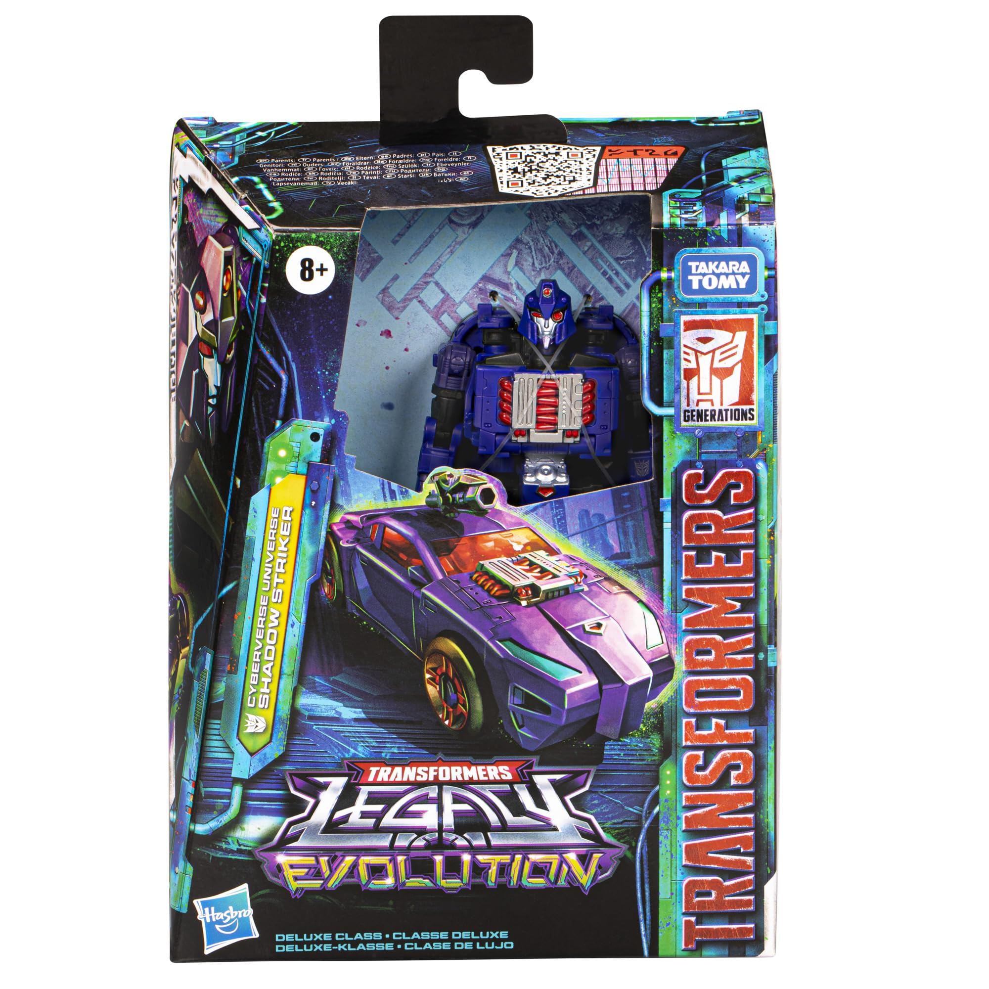 Foto 3 pulgar | Figura de Acción Transformers Legacy Evolution Shadow Striker - Venta Internacional