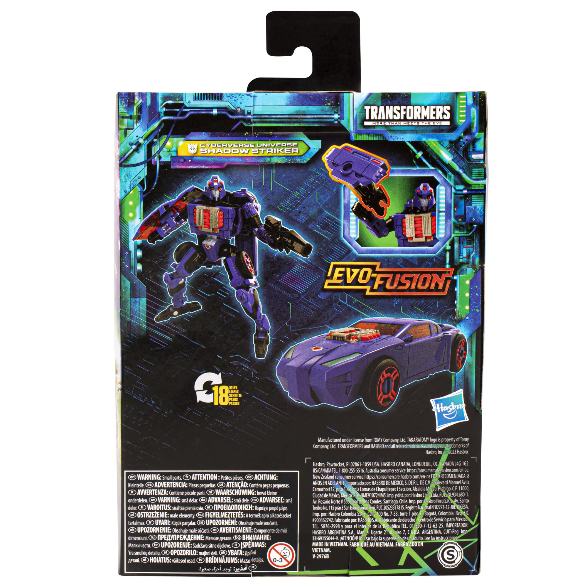 Foto 4 pulgar | Figura de Acción Transformers Legacy Evolution Shadow Striker - Venta Internacional