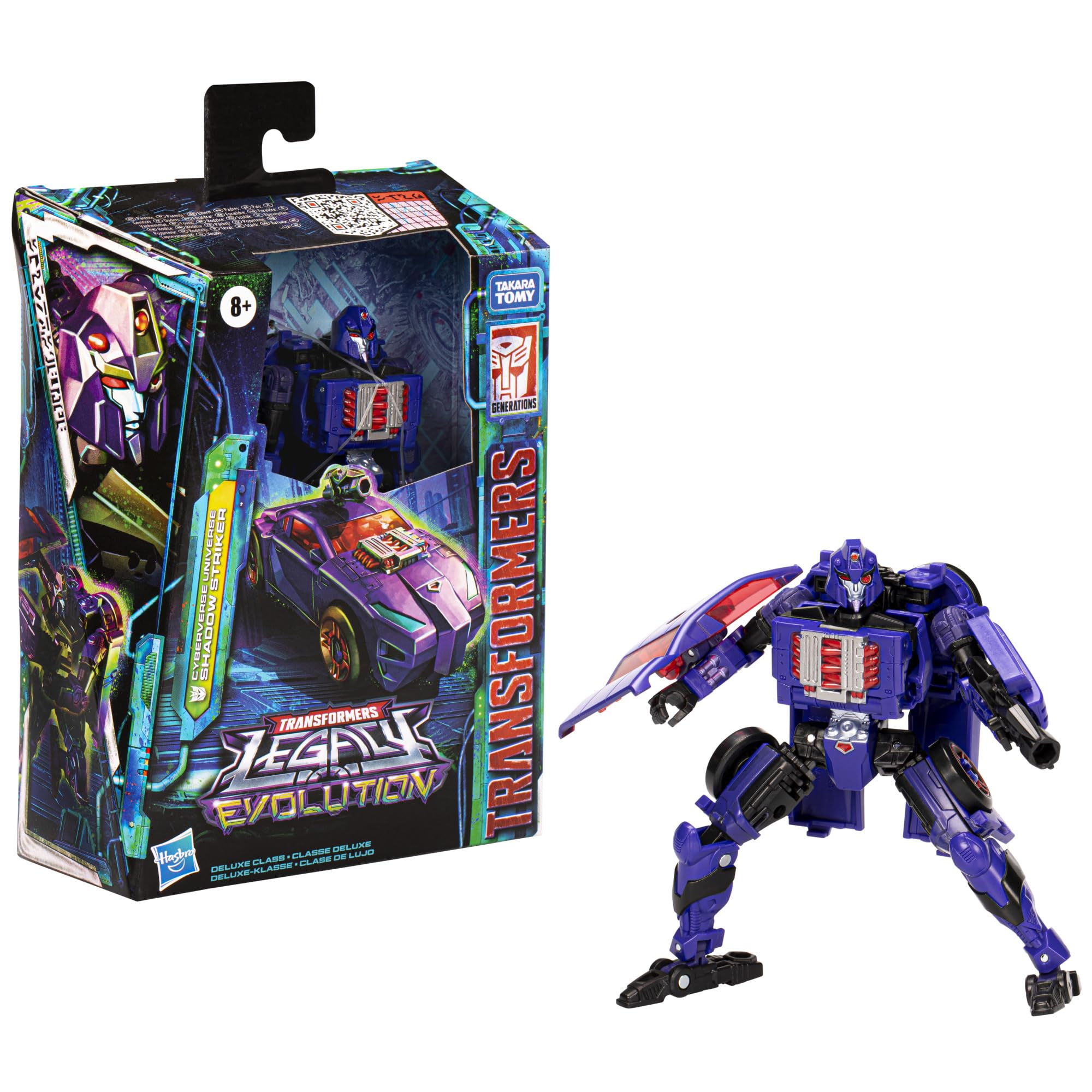 Foto 5 pulgar | Figura de Acción Transformers Legacy Evolution Shadow Striker - Venta Internacional