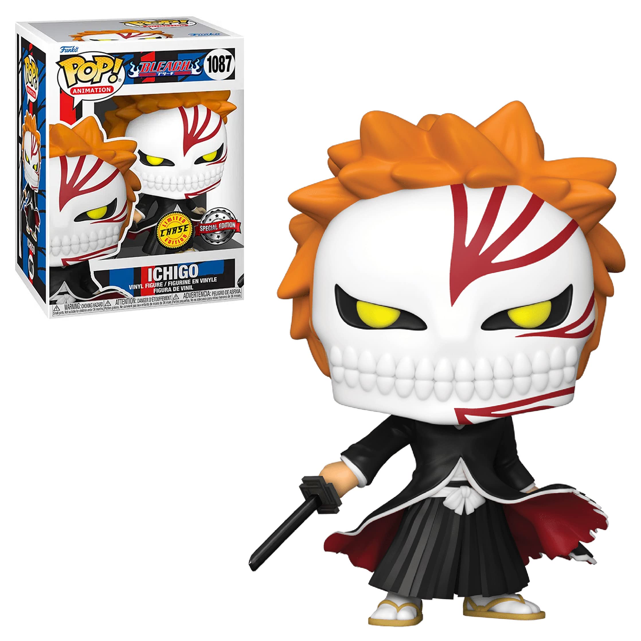 Foto 3 pulgar | Figura Funko Pop Bleach Ichigo Vizard Hollowfication Chase - Venta Internacional