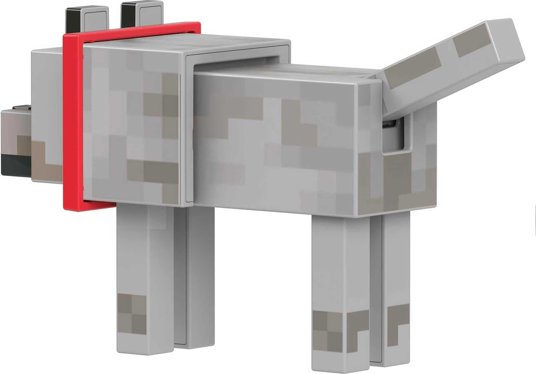 Foto 4 pulgar | Figura de Acción Mattel Minecraft Diamond Level Wolf - Venta Internacional