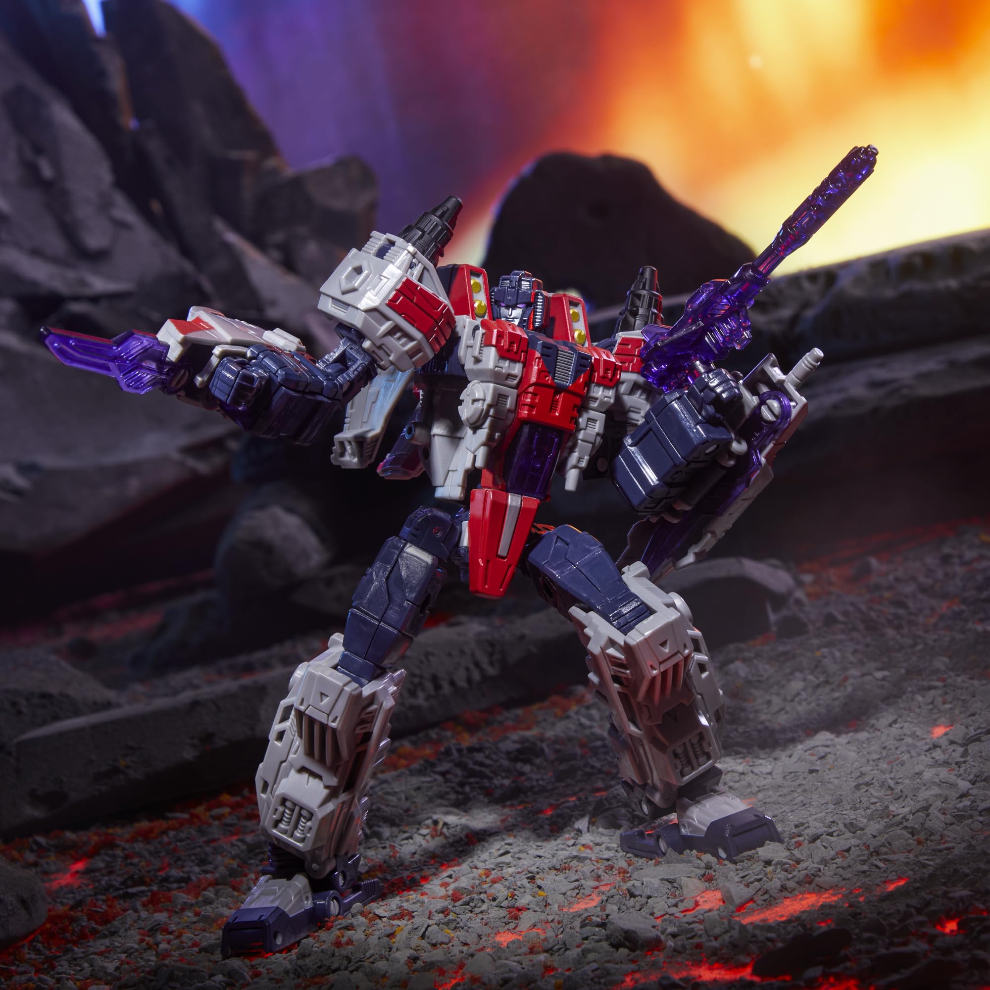 Foto 8 pulgar | Figura de Acción Transformers Legacy United Voyager Starscream - Venta Internacional