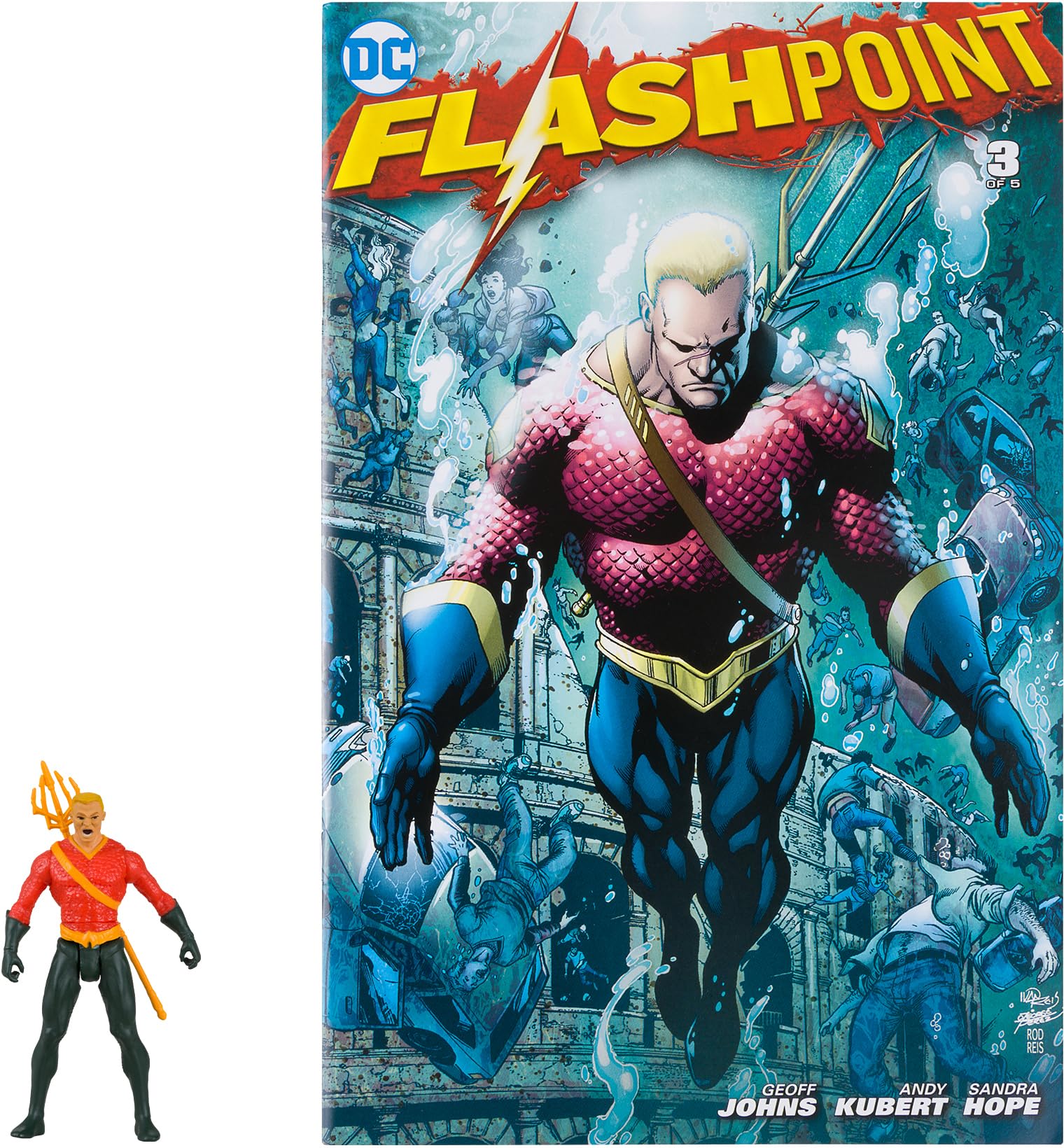 Foto 2 pulgar | Figura de Acción McFarlane Toys DC Direct Page Punchers Aquaman - Venta Internacional