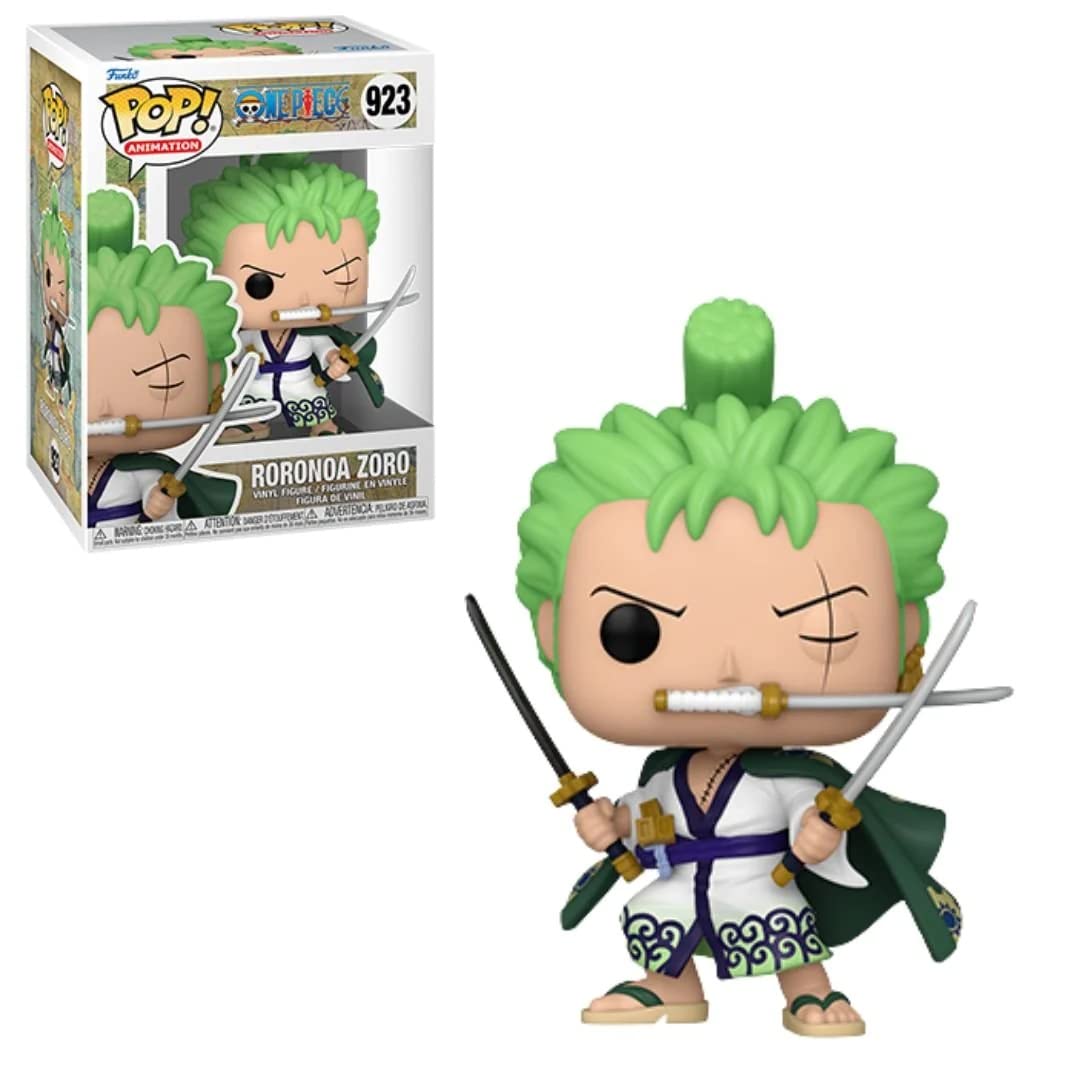 Foto 3 pulgar | Figura De Vinilo Funko Pop De Una Pieza Roronoa Zoro Con Protector - Venta Internacional