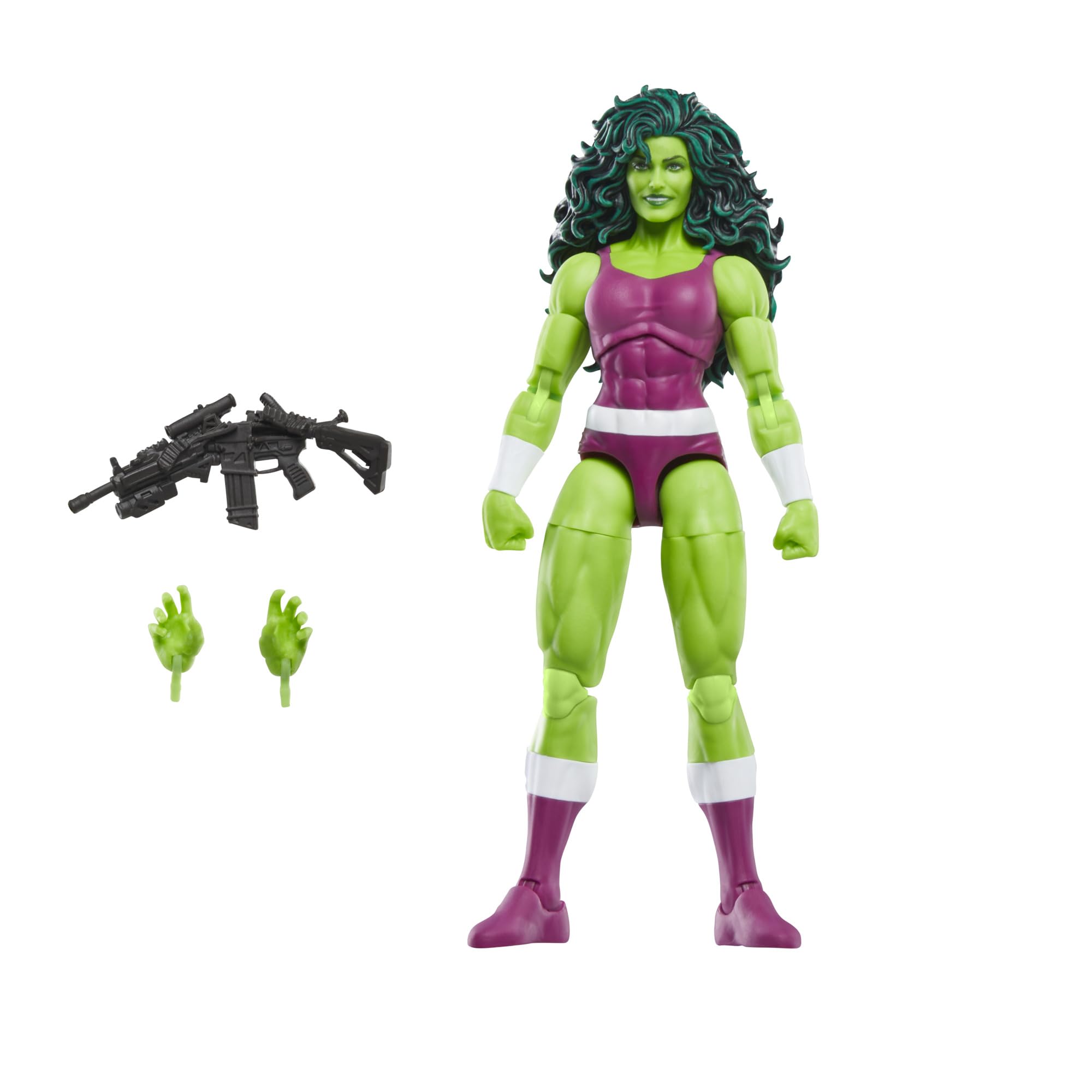 Figura de Acción She-Hulk de Marvel Legends con Accesorios - Venta Internacional
