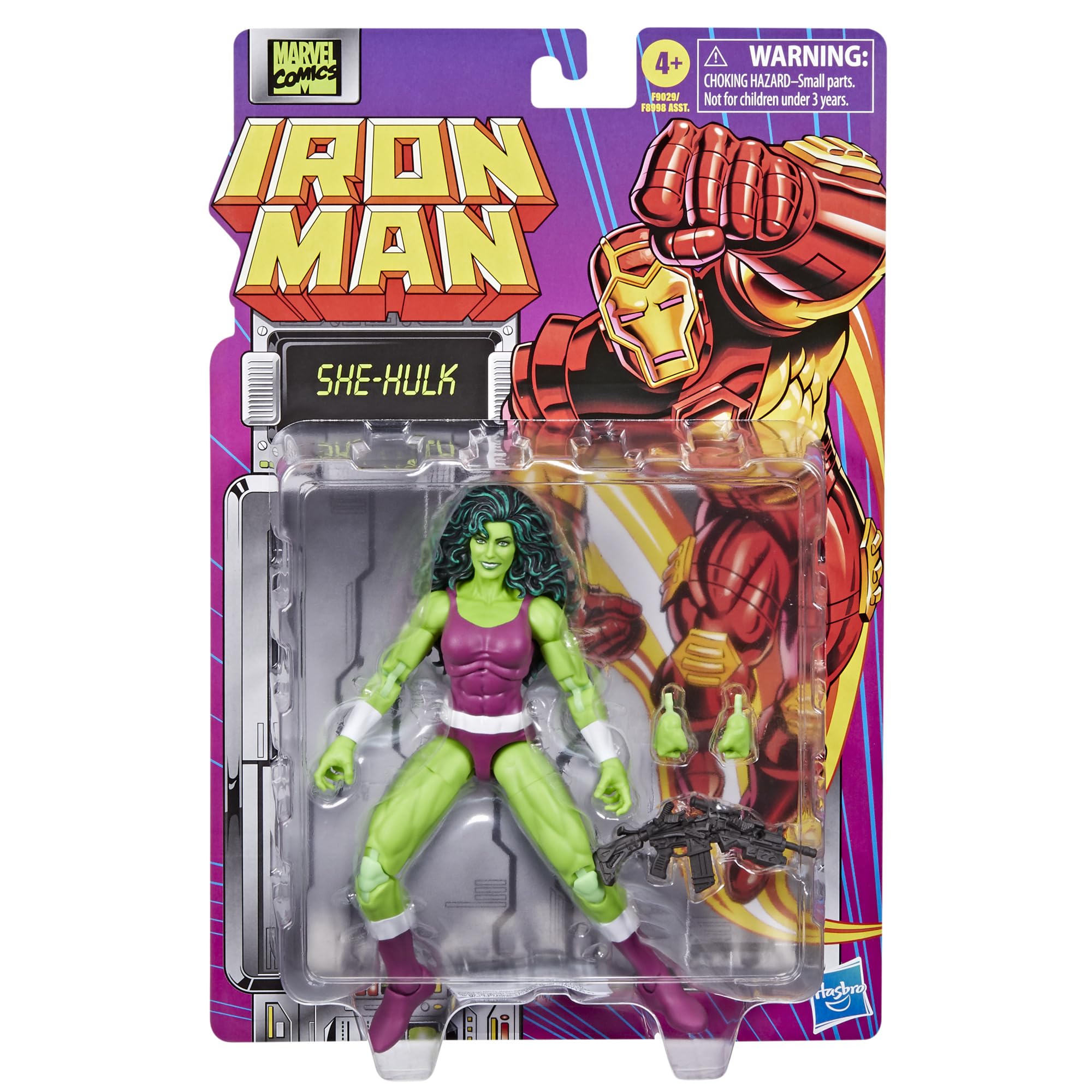 Foto 3 pulgar | Figura de Acción She-Hulk de Marvel Legends con Accesorios - Venta Internacional