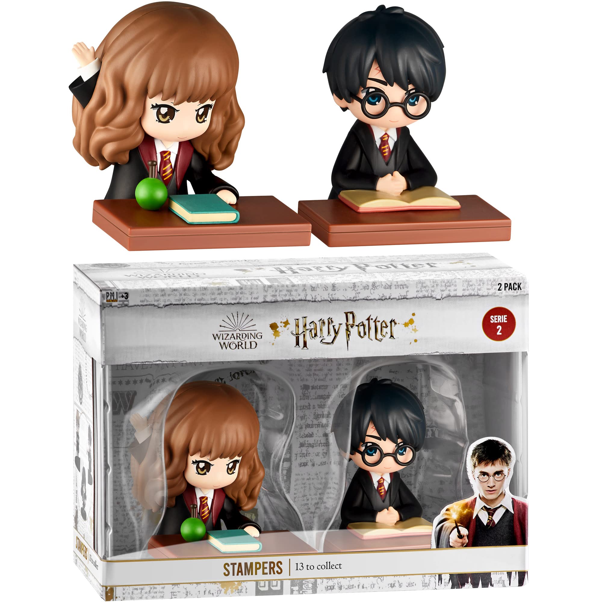 Foto 3 pulgar | Colección de Sellos Harry y Hermione en Clase 2 Piezas  - Venta Internacional