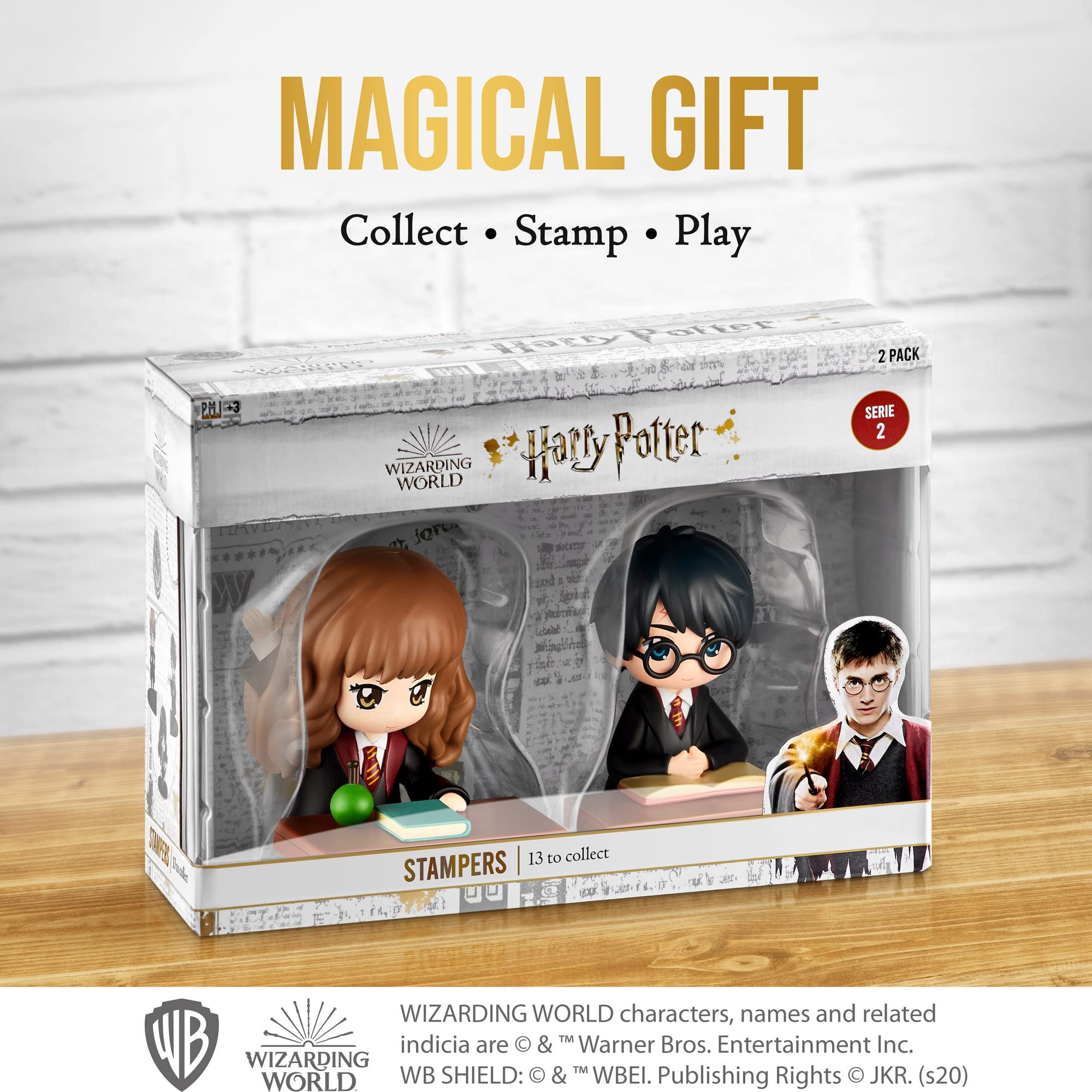 Foto 5 pulgar | Colección de Sellos Harry y Hermione en Clase 2 Piezas  - Venta Internacional