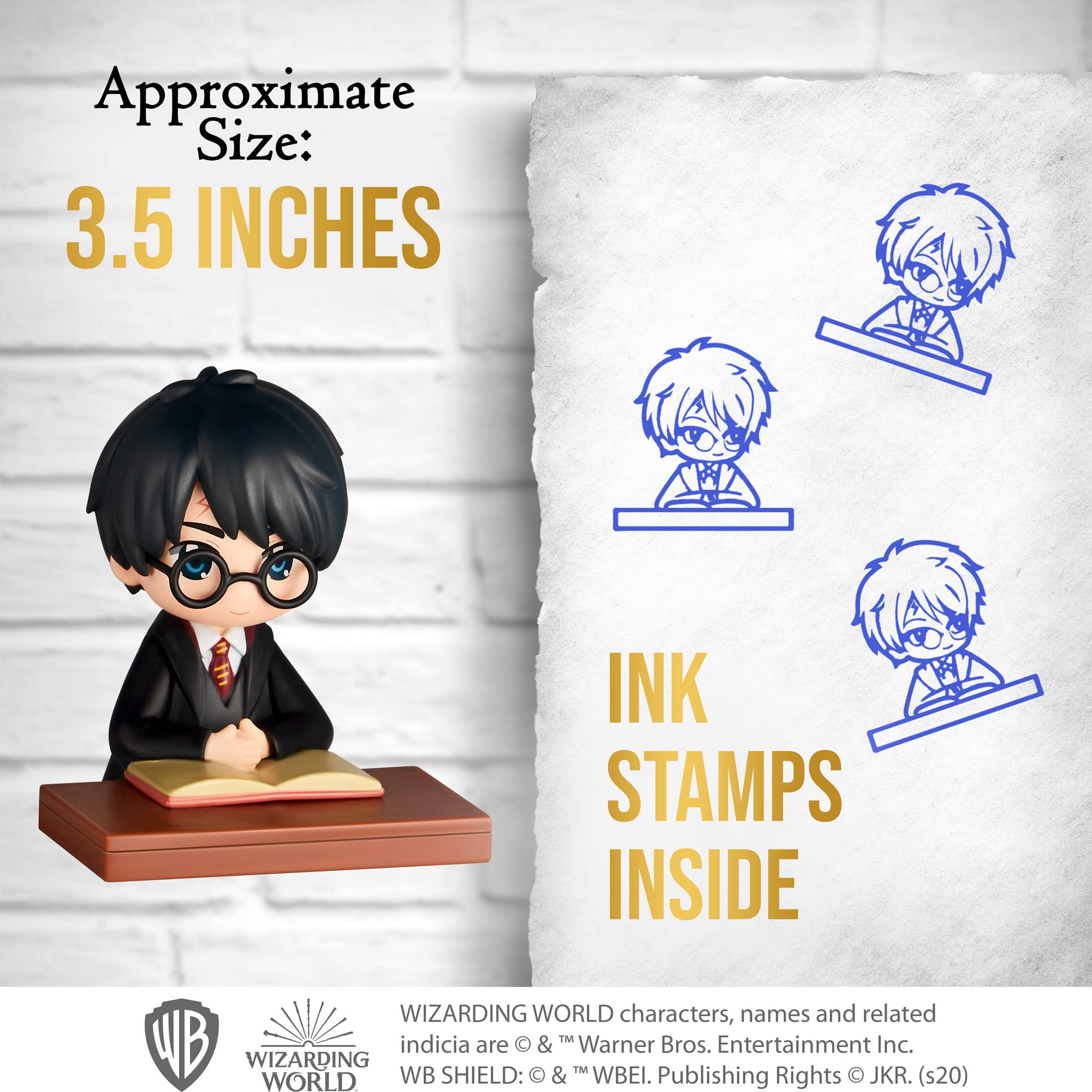 Foto 7 pulgar | Colección de Sellos Harry y Hermione en Clase 2 Piezas  - Venta Internacional
