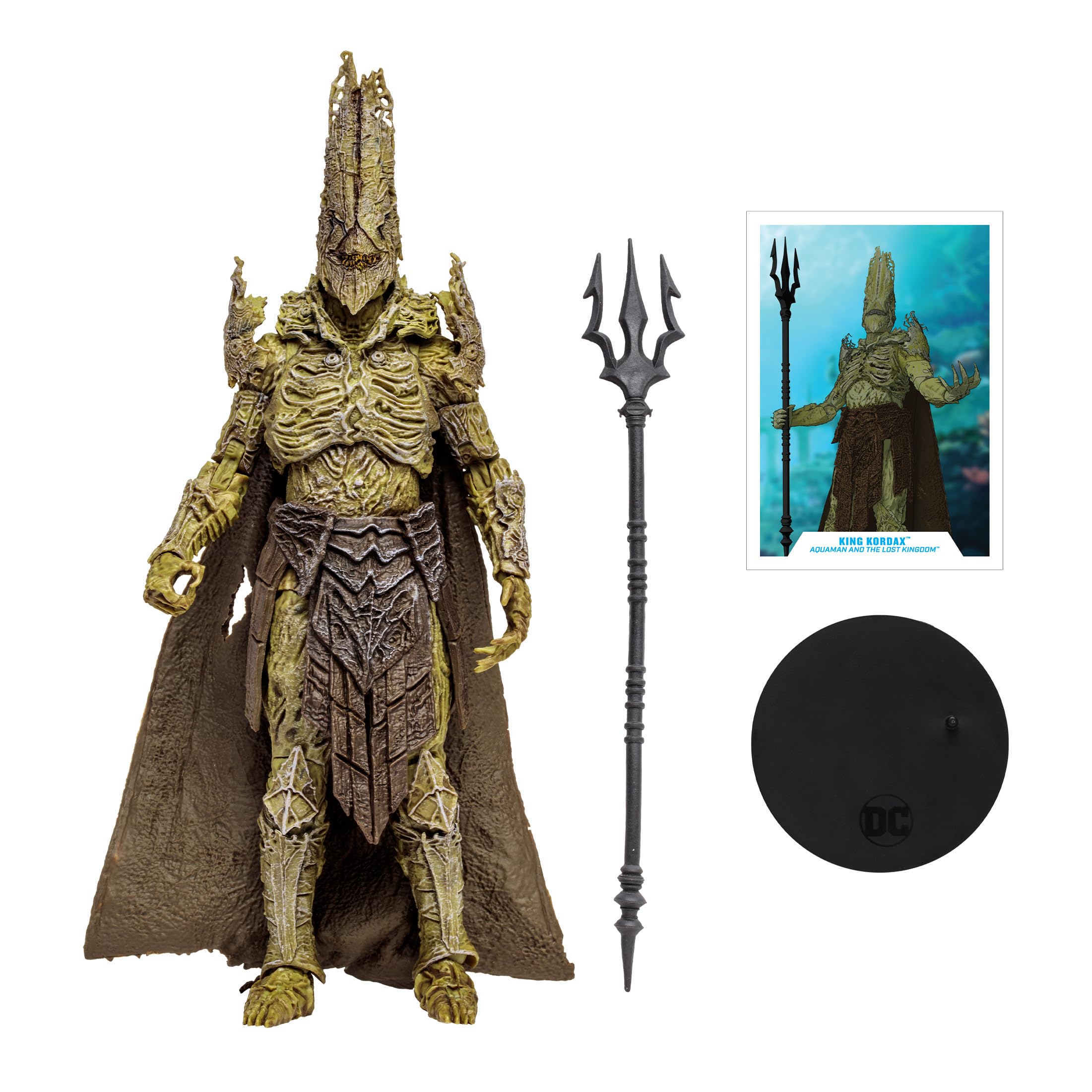 Foto 5 pulgar | Figura de Acción McFarlane Toys DC Multiverse King Kordax 7'' - Venta Internacional