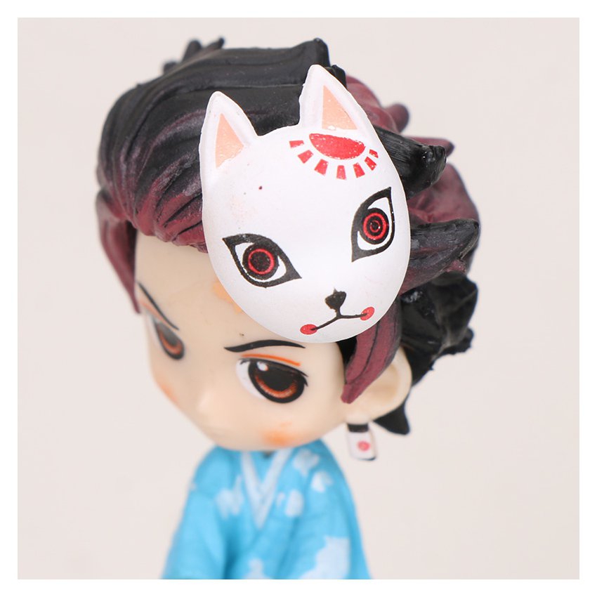 Foto 7 pulgar | Figuras de Acción Kimetsu No Yaiba 7 Cm Juego de 6 - Venta Internacional