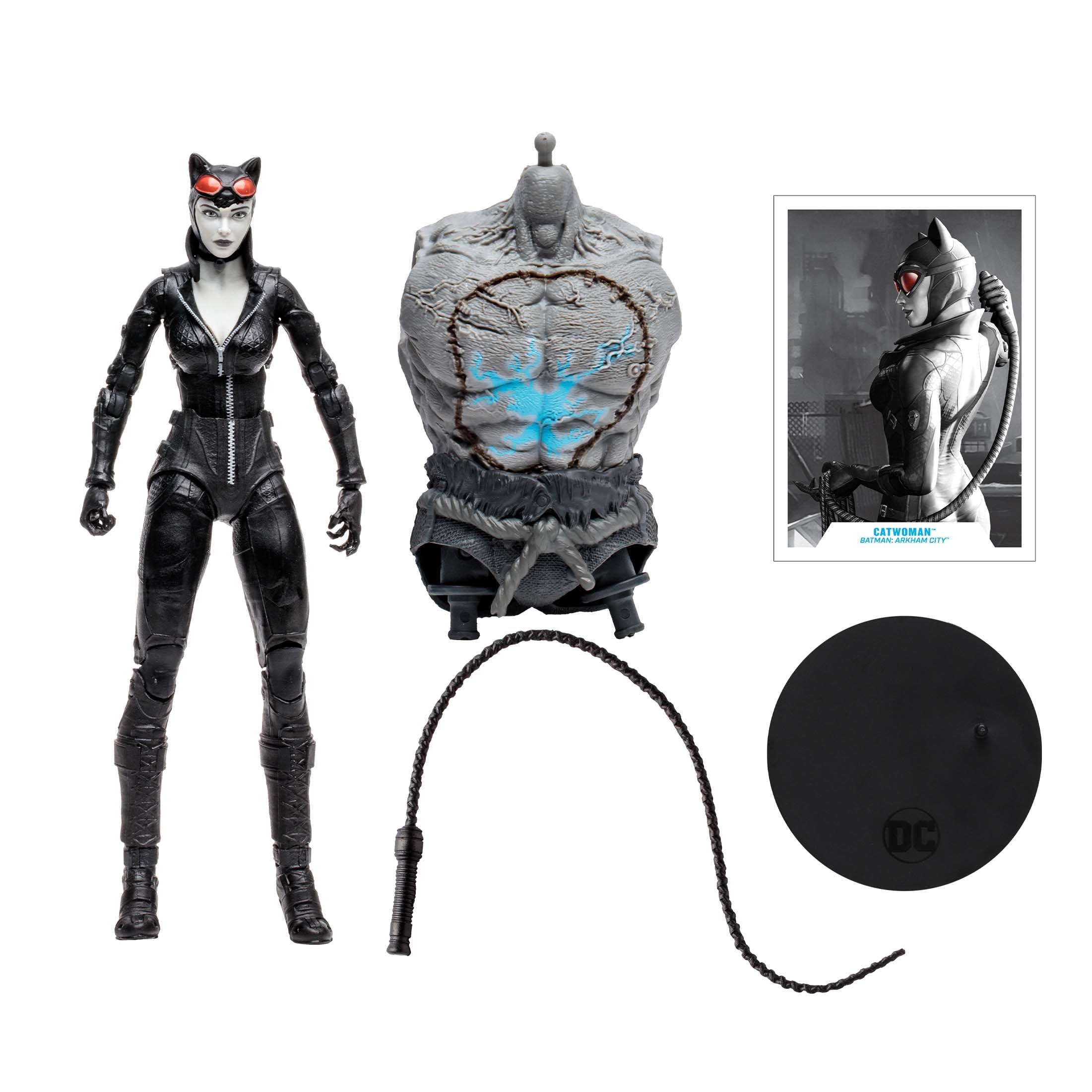 Foto 4 | Figura de Acción Mcfarlane Toys Dc Multiverse Arkham City Catwoman 7 - Venta Internacional
