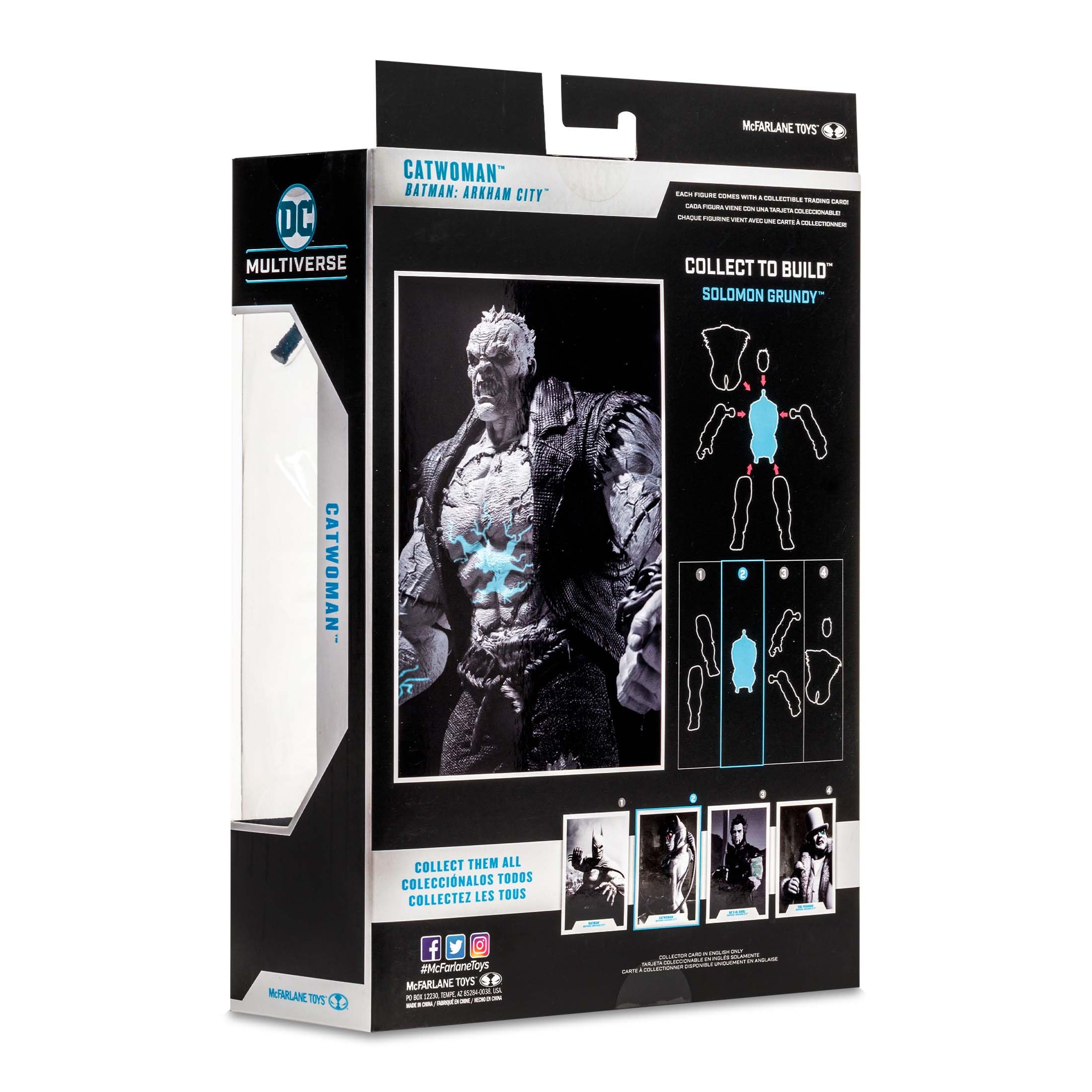 Foto 8 pulgar | Figura de Acción Mcfarlane Toys Dc Multiverse Arkham City Catwoman 7 - Venta Internacional