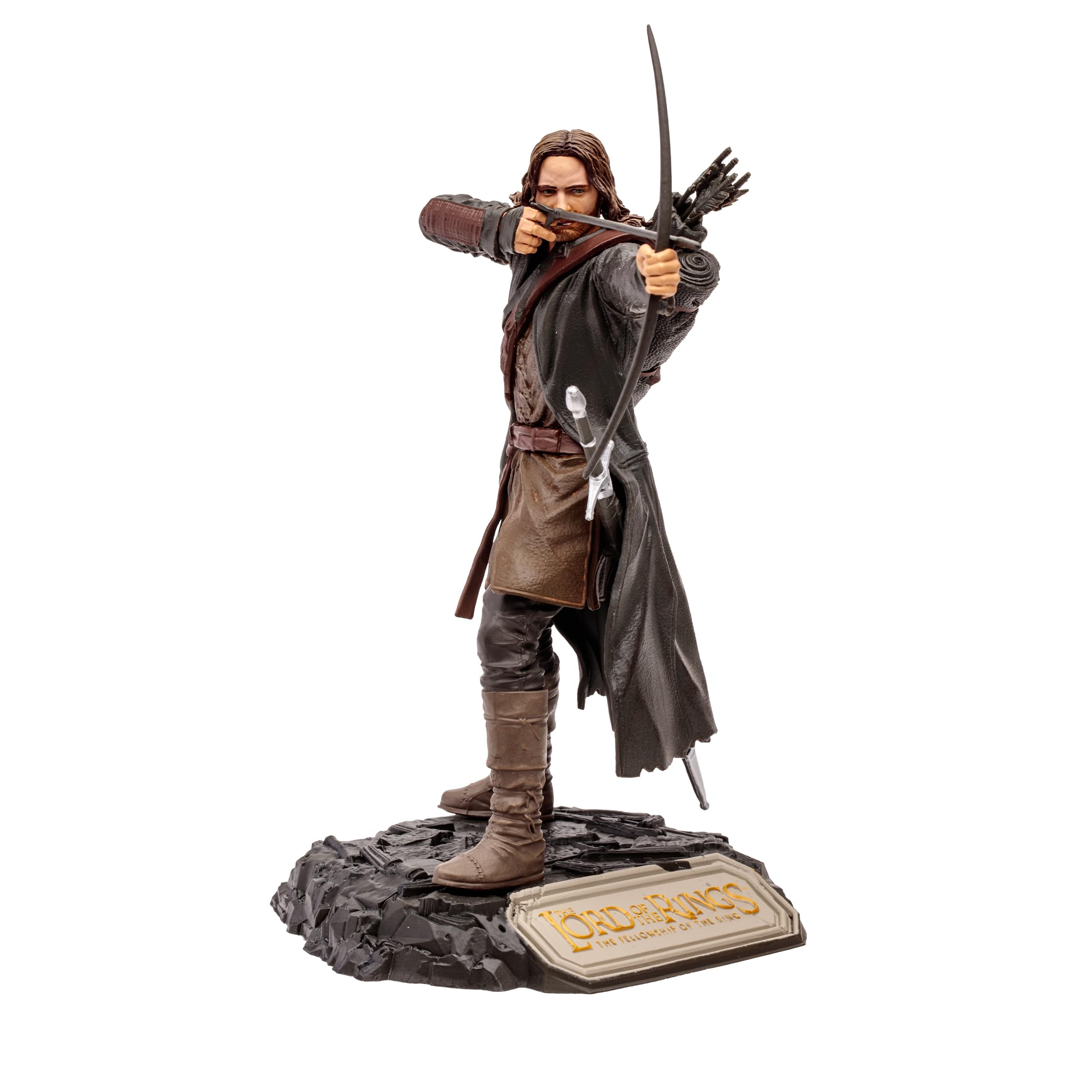 Foto 2 pulgar | Figura de Acción Mcfarlane Toys Wb 100 Aragorn 15 cm El Señor de los Anillos - Venta Internacional
