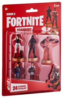 Foto 1 | Set de Sellos para Juguetes de la Colección Fortnite Series 2 Paquetes de 5 Unidades - Venta Internacional
