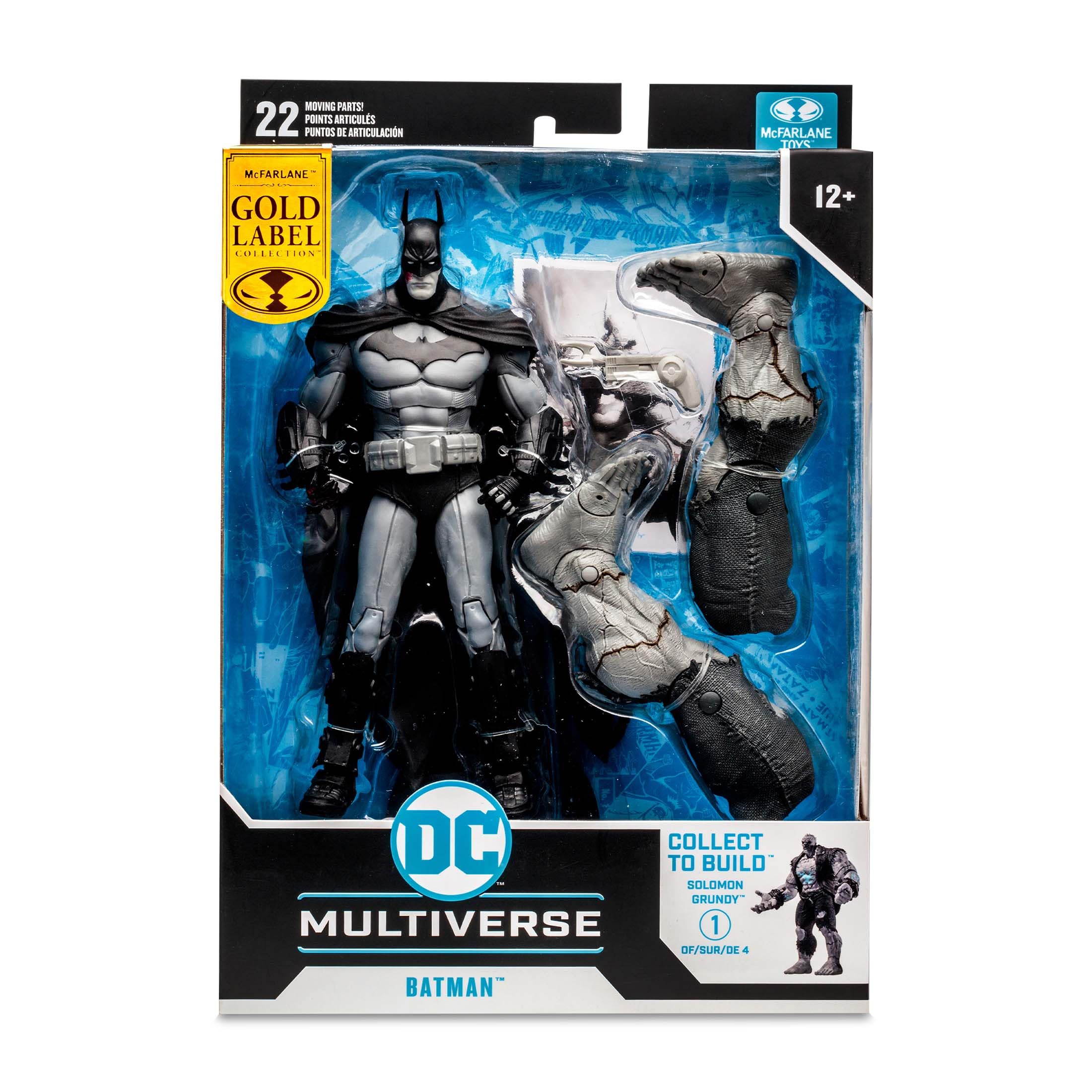 Foto 6 pulgar | Figura de Acción Mcfarlane Batman Arkham City 7 B&w Dc Multiverse - Venta Internacional