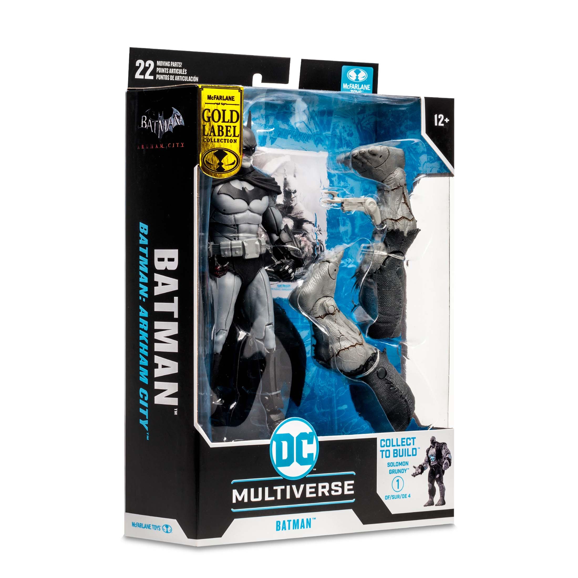 Foto 7 pulgar | Figura de Acción Mcfarlane Batman Arkham City 7 B&w Dc Multiverse - Venta Internacional