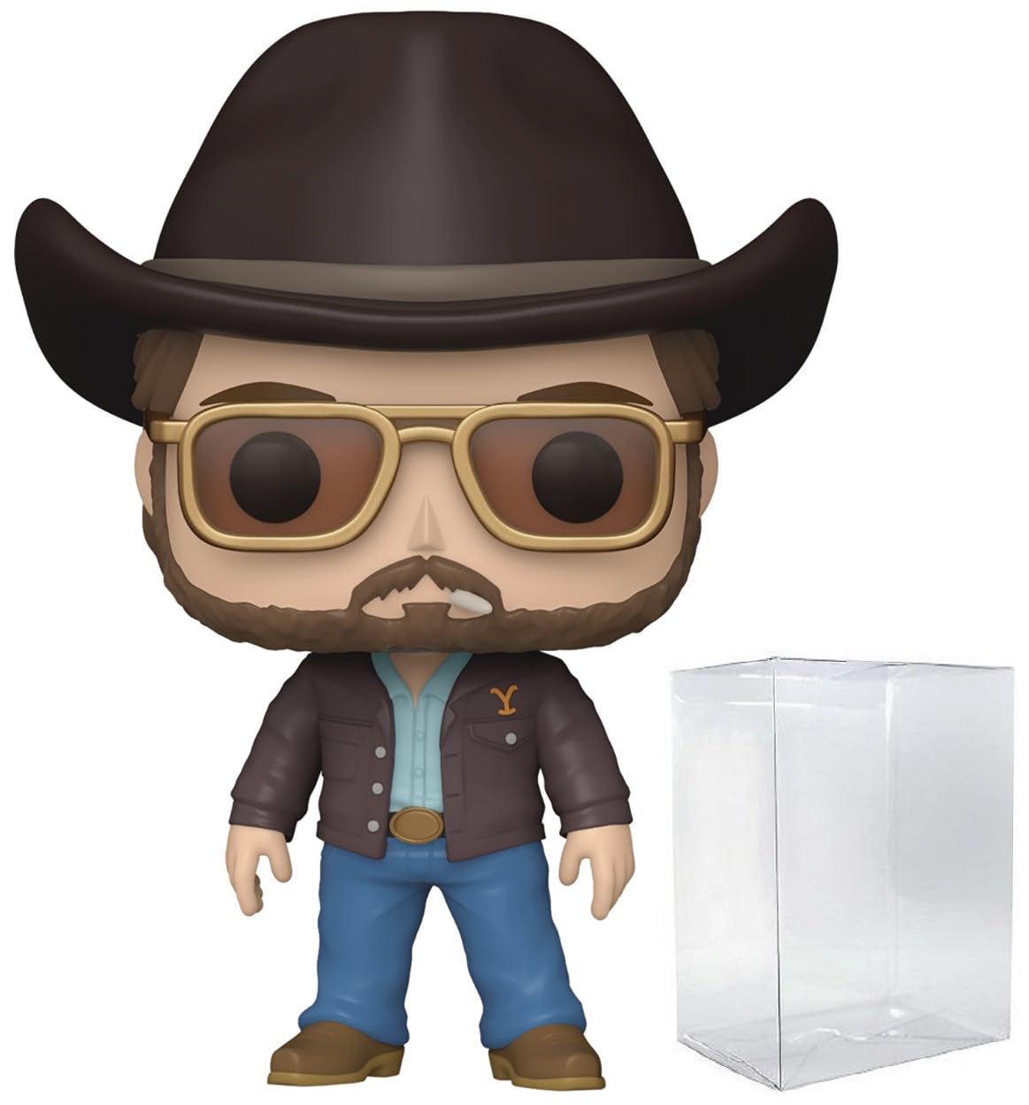 Foto 2 pulgar | Funko Pop Tv Yellowstone Rip Wheeler con Funda - Venta Internacional