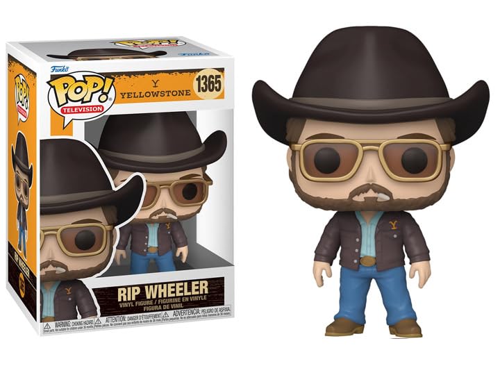 Foto 3 pulgar | Funko Pop Tv Yellowstone Rip Wheeler con Funda - Venta Internacional