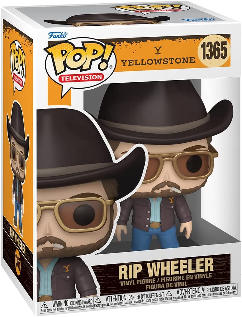 Foto 4 pulgar | Funko Pop Tv Yellowstone Rip Wheeler con Funda - Venta Internacional