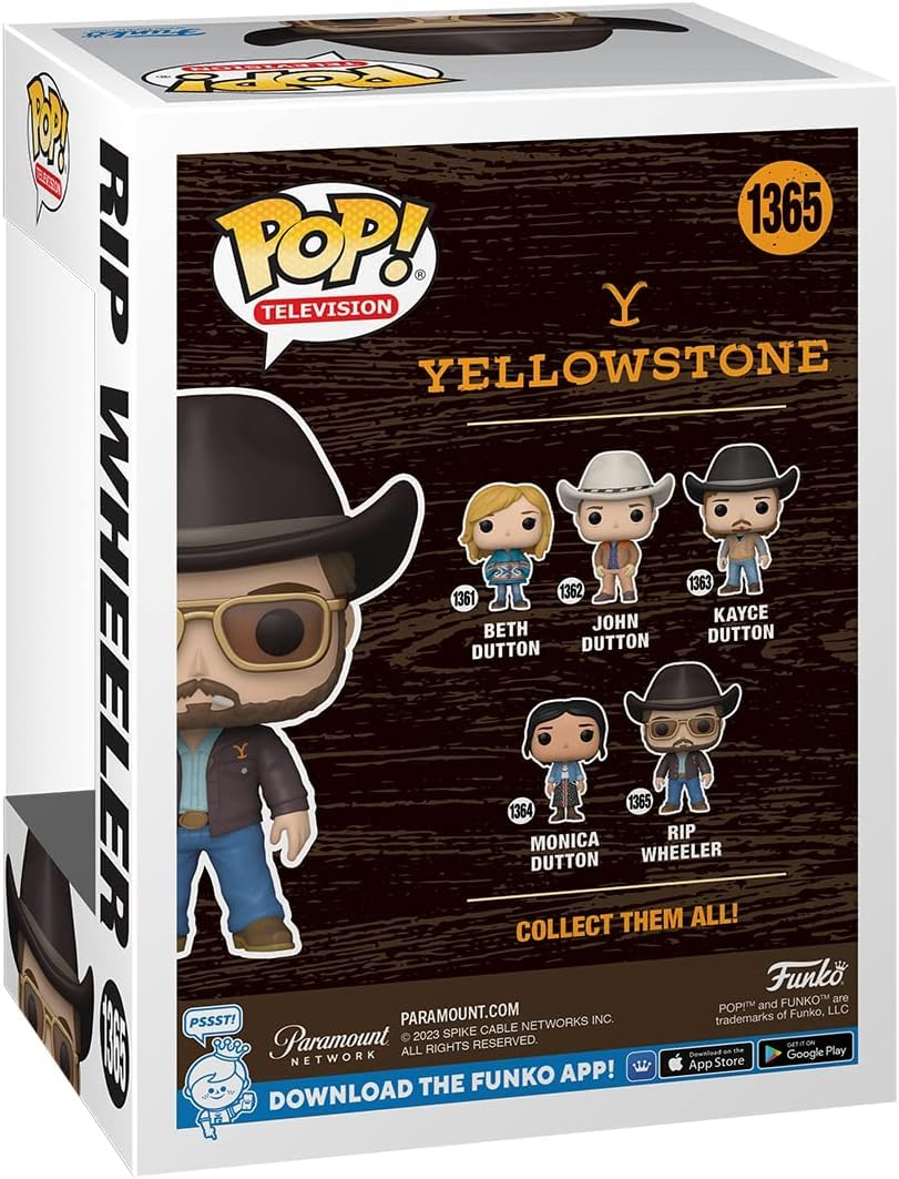 Foto 4 | Funko Pop Tv Yellowstone Rip Wheeler con Funda - Venta Internacional