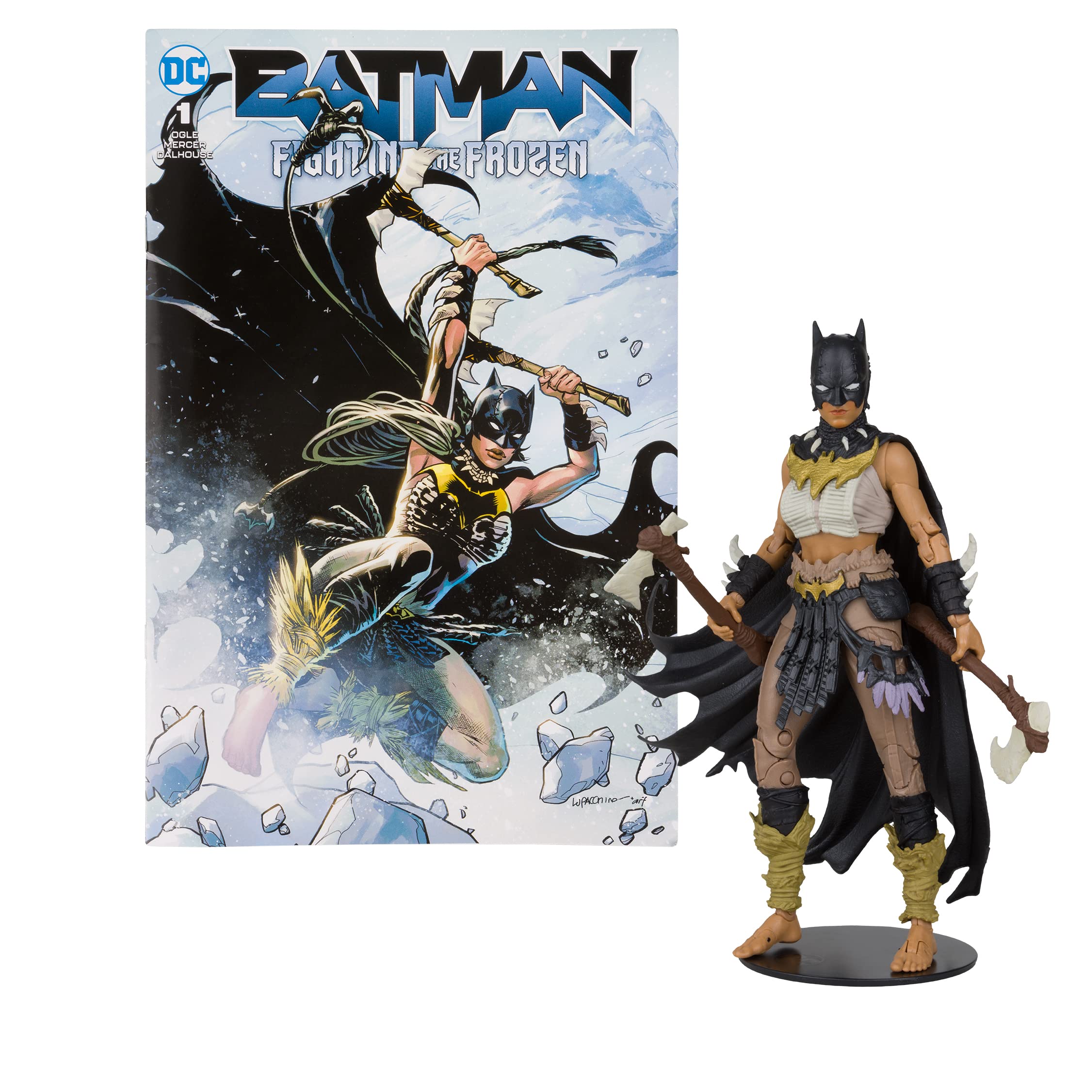 Foto 2 pulgar | Figura de Acción Mcfarlane Toys Dc Direct Batgirl con Cómic - Venta Internacional
