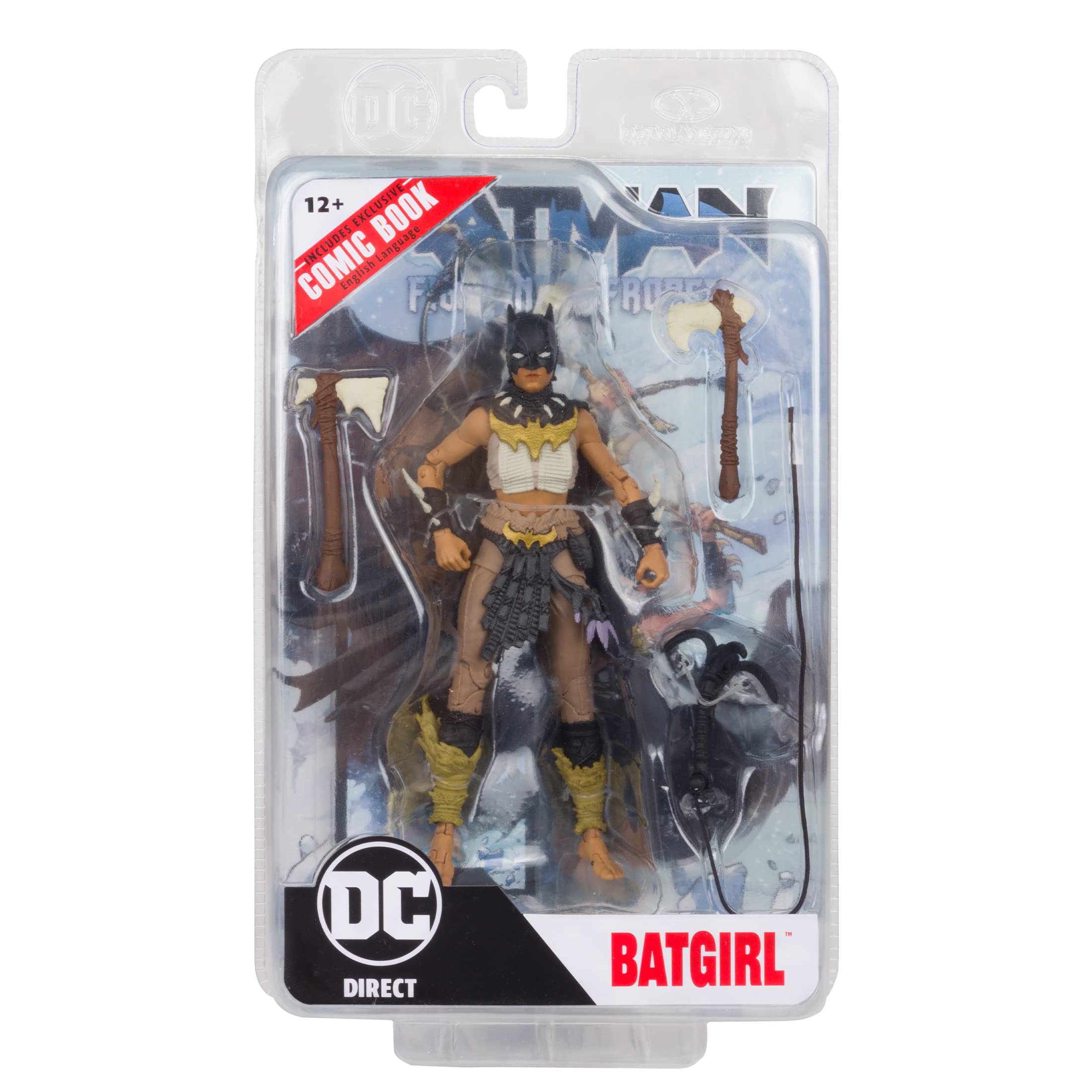 Foto 7 pulgar | Figura de Acción Mcfarlane Toys Dc Direct Batgirl con Cómic - Venta Internacional
