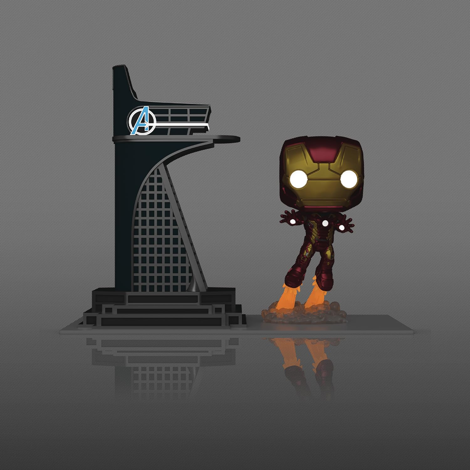 Foto 4 | Funko Pop! Avengers Tower con Iron Man - Venta Internacional