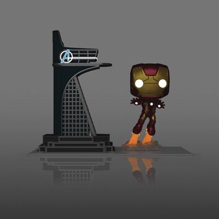 Foto 4 | Funko Pop! Avengers Tower con Iron Man - Venta Internacional