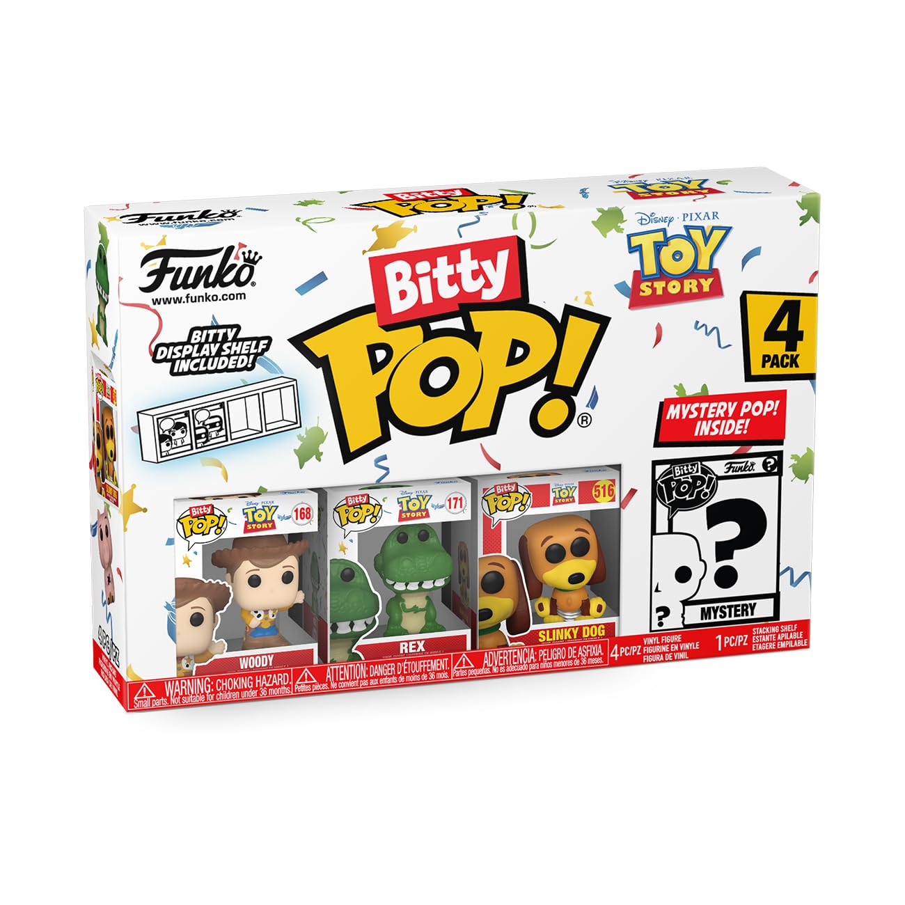 Foto 4 pulgar | Funko Bitty Pop! Toy Story Paquete de 4 Minifiguras - Venta Internacional