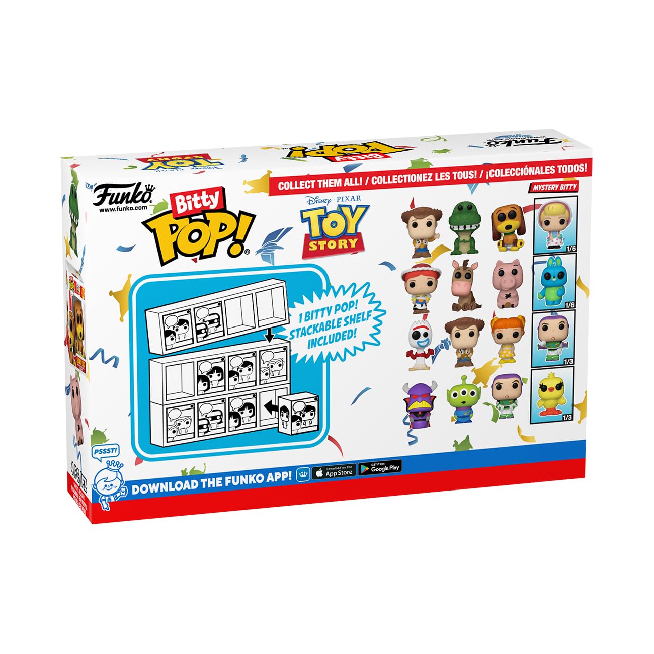 Foto 5 pulgar | Funko Bitty Pop! Toy Story Paquete de 4 Minifiguras - Venta Internacional