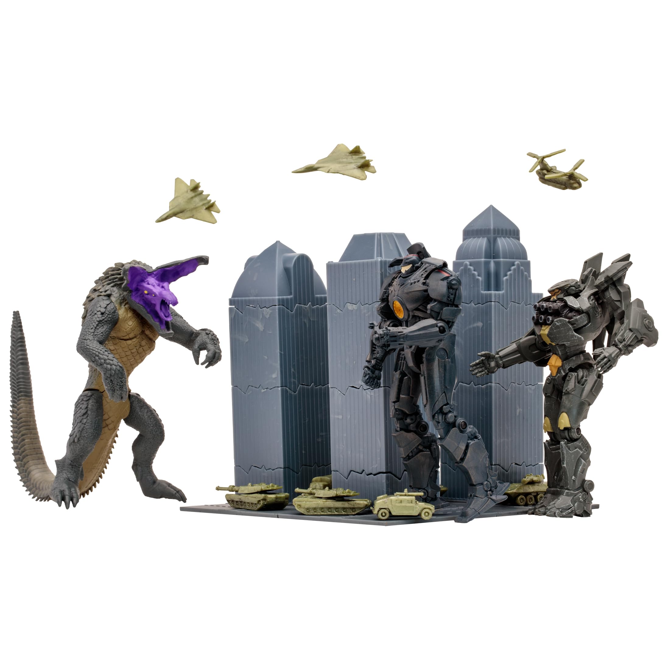 Set de Juego Mcfarlane Toys Pacific Rim con 3 Figuras y Cómic - Venta Internacional